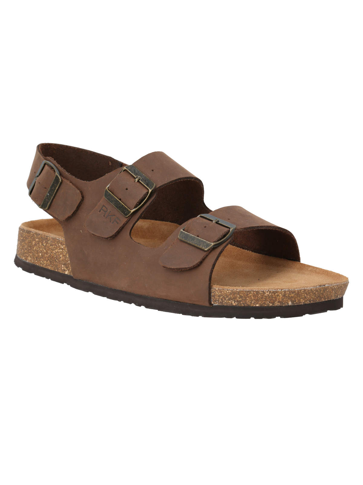 SANDALIA CUERO HOMBRE COMMET CAFÉ ROCKFORD - 2
