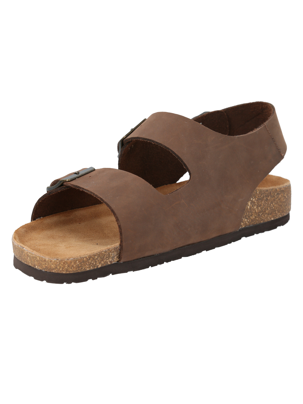 SANDALIA CUERO HOMBRE COMMET CAFÉ ROCKFORD - 5
