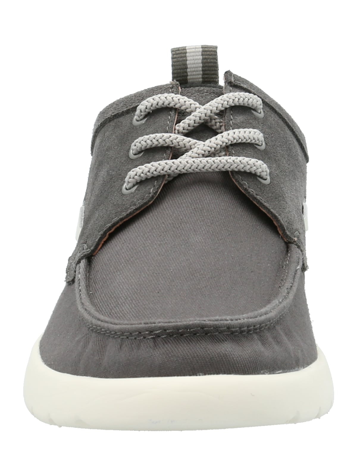 MOCASINES HOMBRE ROCKFORD TEXTIL GRIS CUERO GASTON - 4
