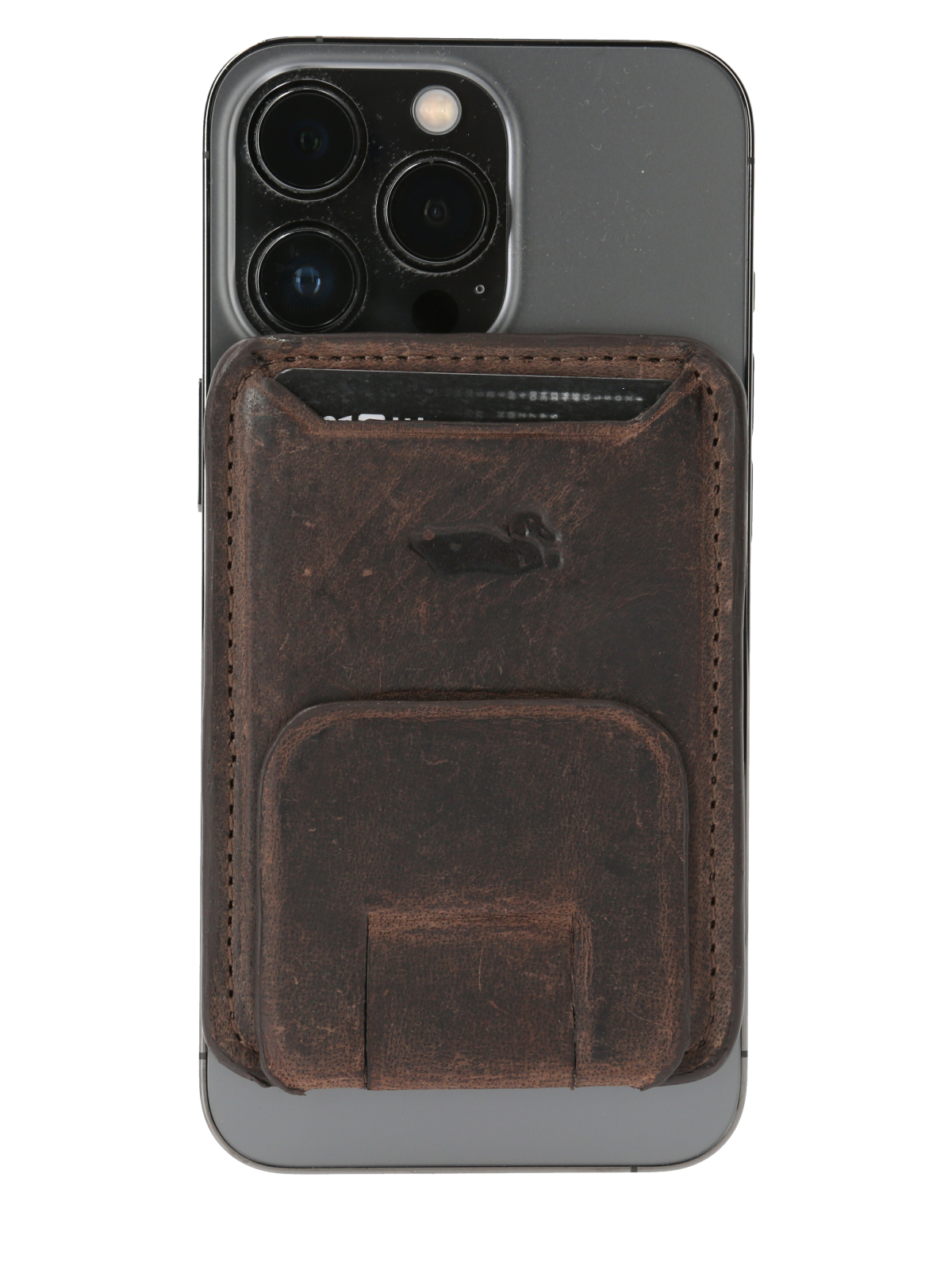 BILLETERA CUERO CAFÉ PHONE CARDMAGNET UNISEX ROCKFORD - 3