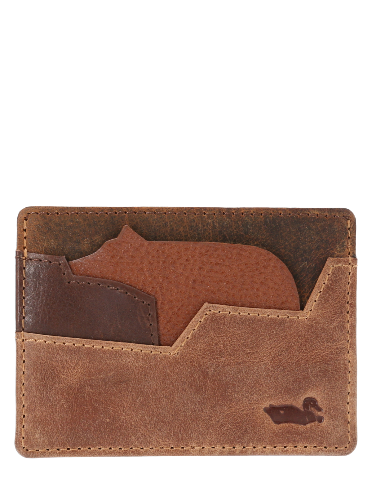 BILLETERA CUERO BEIGE FBEAR CARUNISEX ROCKFORD - 1