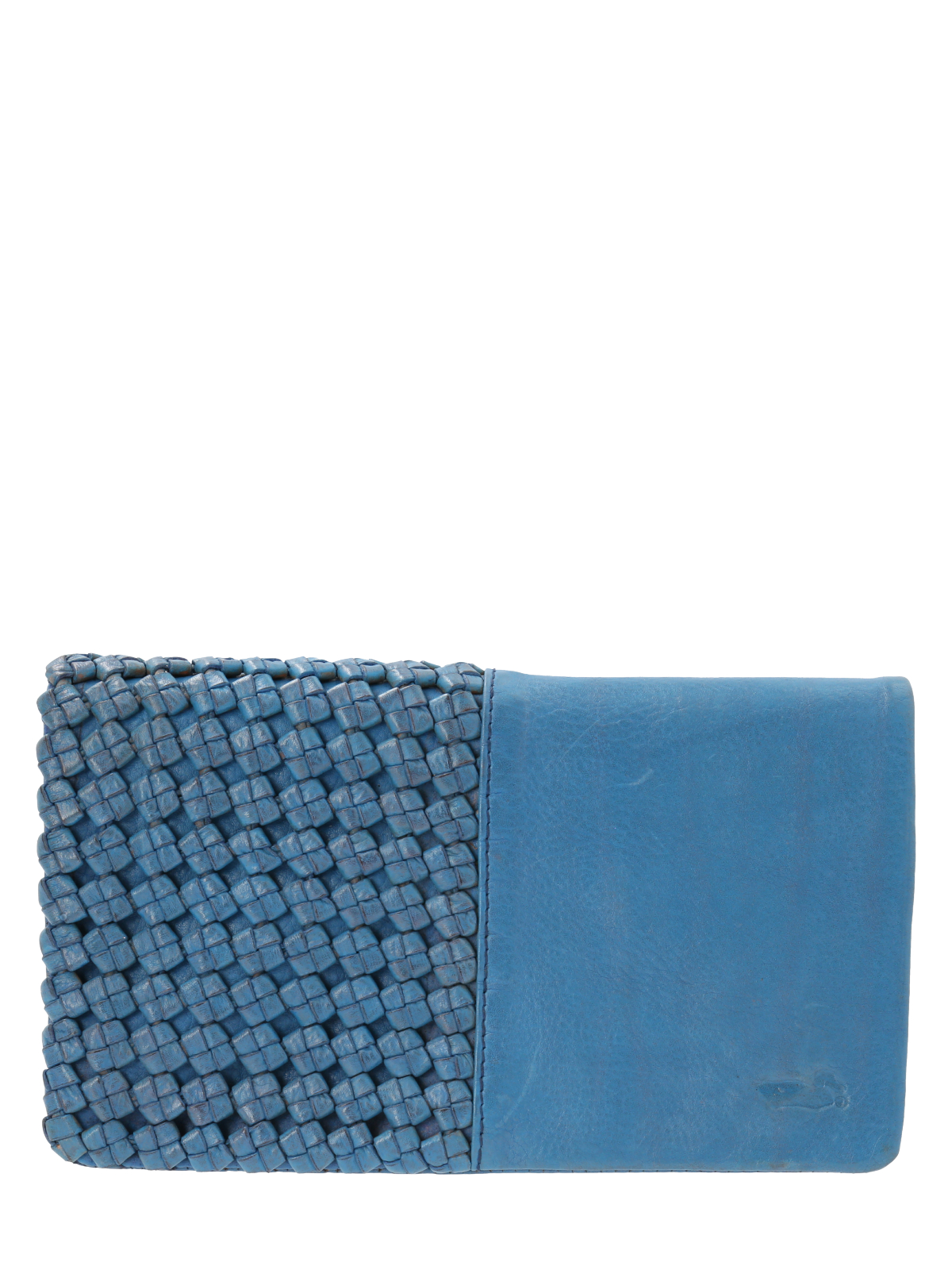 BILLETERA CUERO AZUL WS FREYA MUJER ROCKFORD - 1