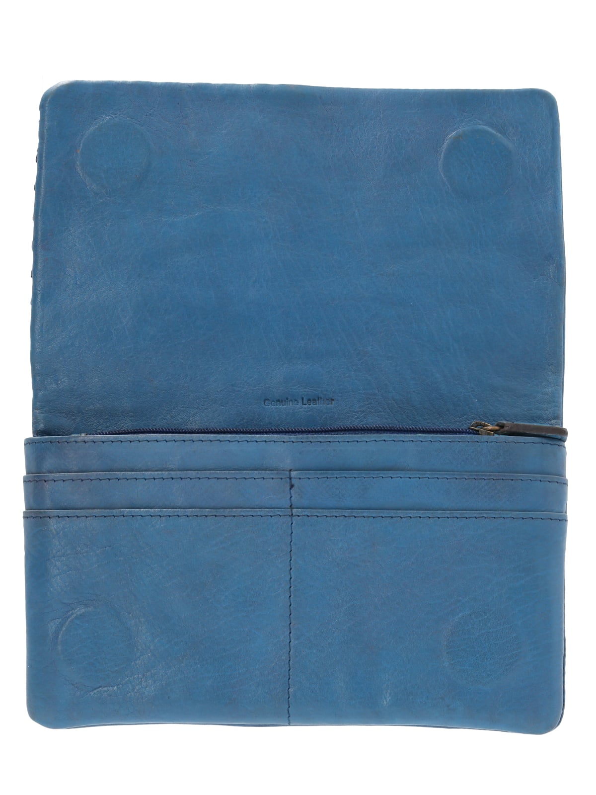 BILLETERA CUERO AZUL WS FREYA MUJER ROCKFORD - 3