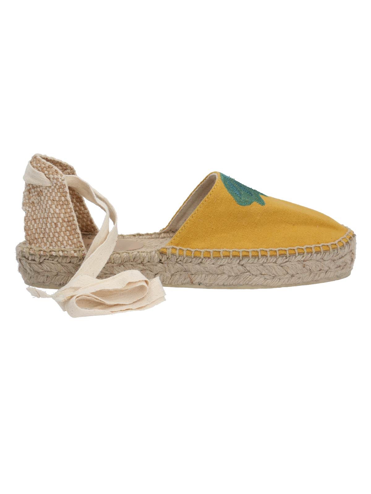ALPARGATAS MUJER ROCKFORD TEXTIL GLICINIA MOSTAZA - 1