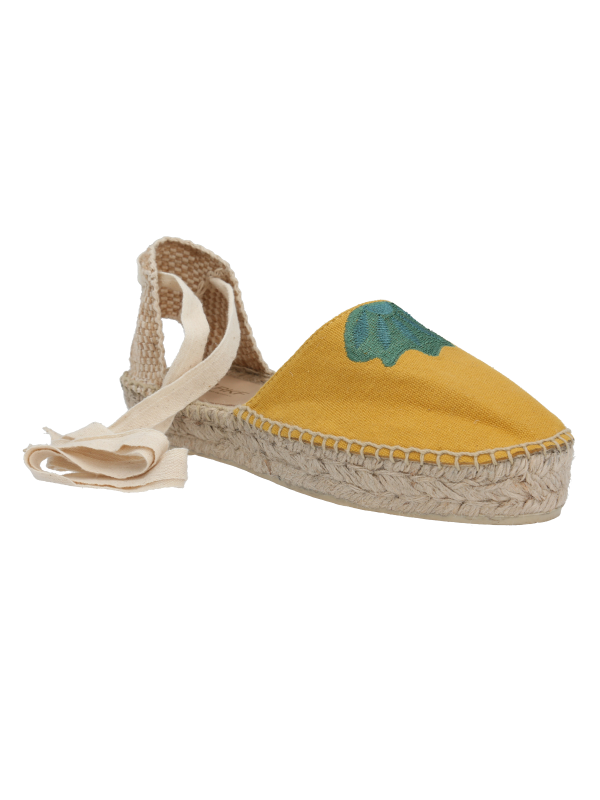 ALPARGATAS MUJER ROCKFORD TEXTIL GLICINIA MOSTAZA - 2