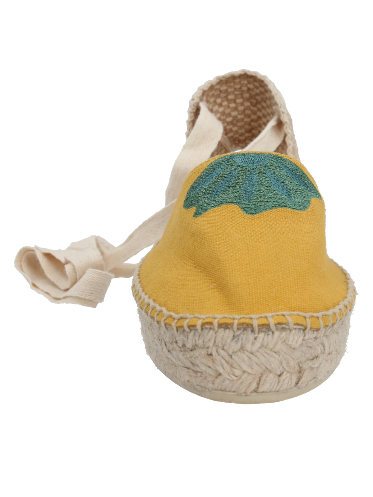 ALPARGATAS MUJER ROCKFORD TEXTIL GLICINIA MOSTAZA - 4