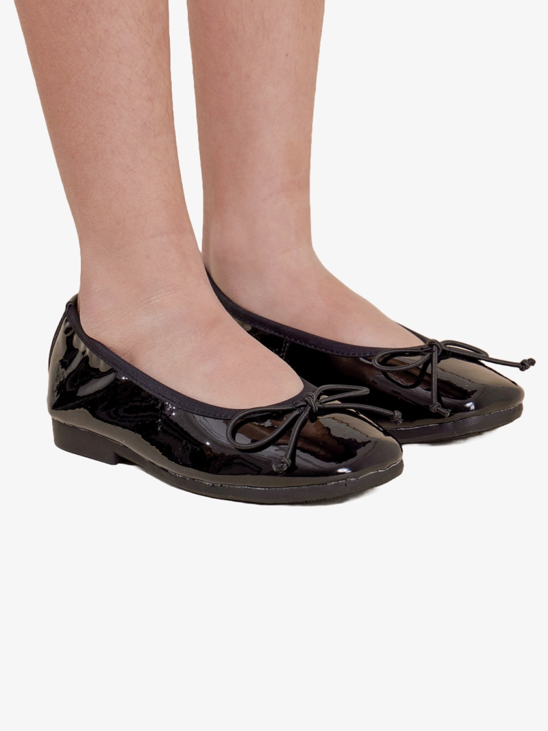 BALLERINAS NIÑA HUSH-PUPPIES BALLET NEGRO - 1