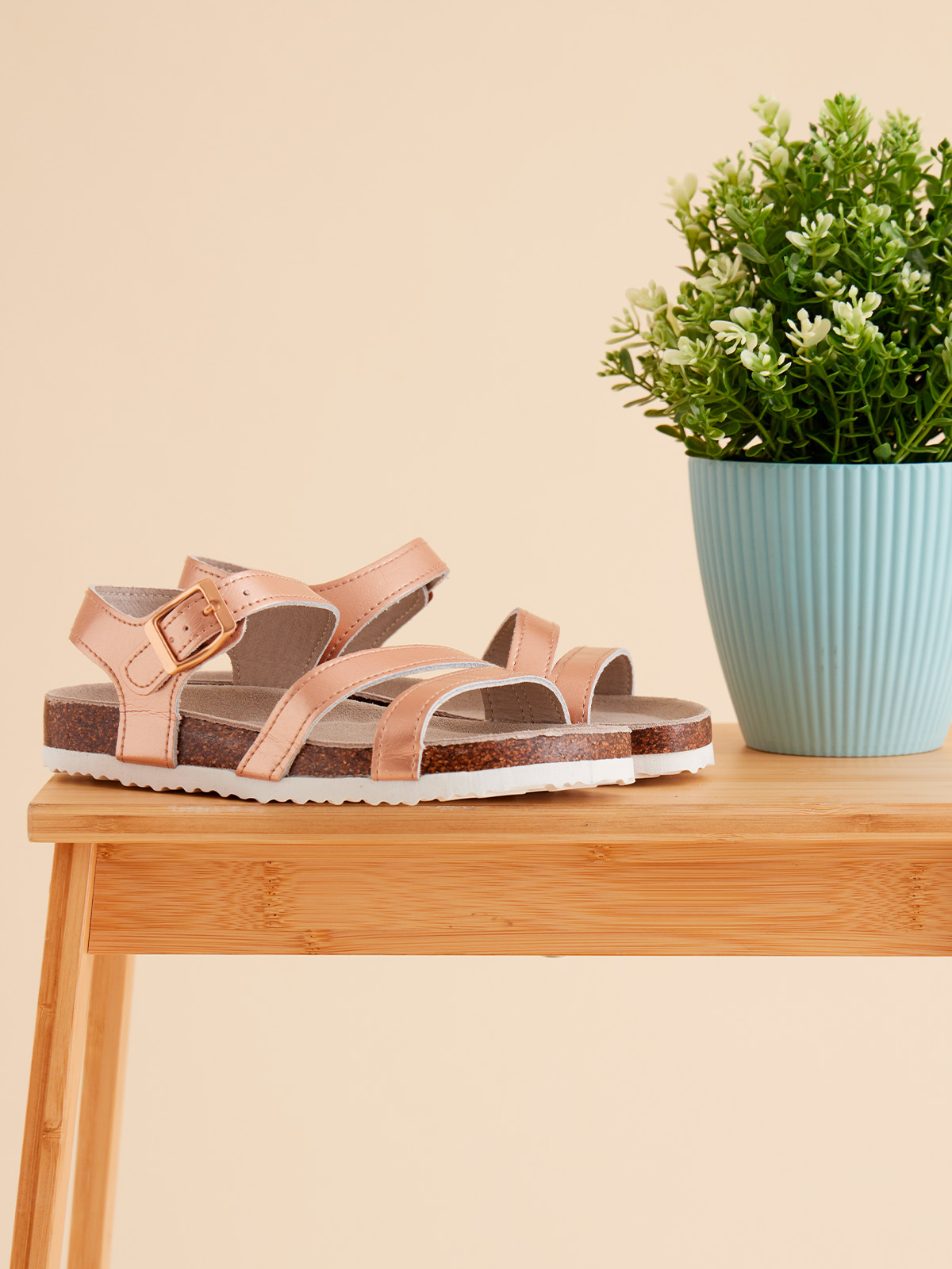 SANDALIAS NIÑA HUSH-PUPPIES POLKA ROSADO - 2