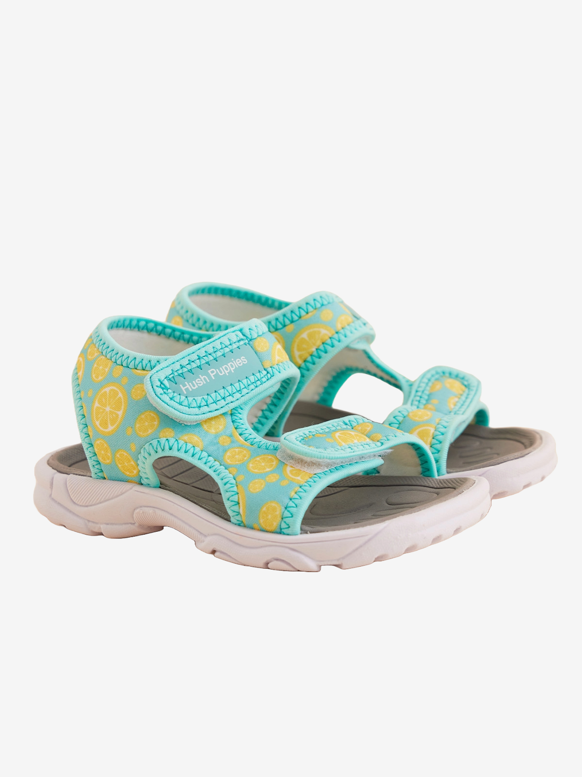 SANDALIAS NIÑA HUSH-PUPPIES CASPER CELESTE - 1