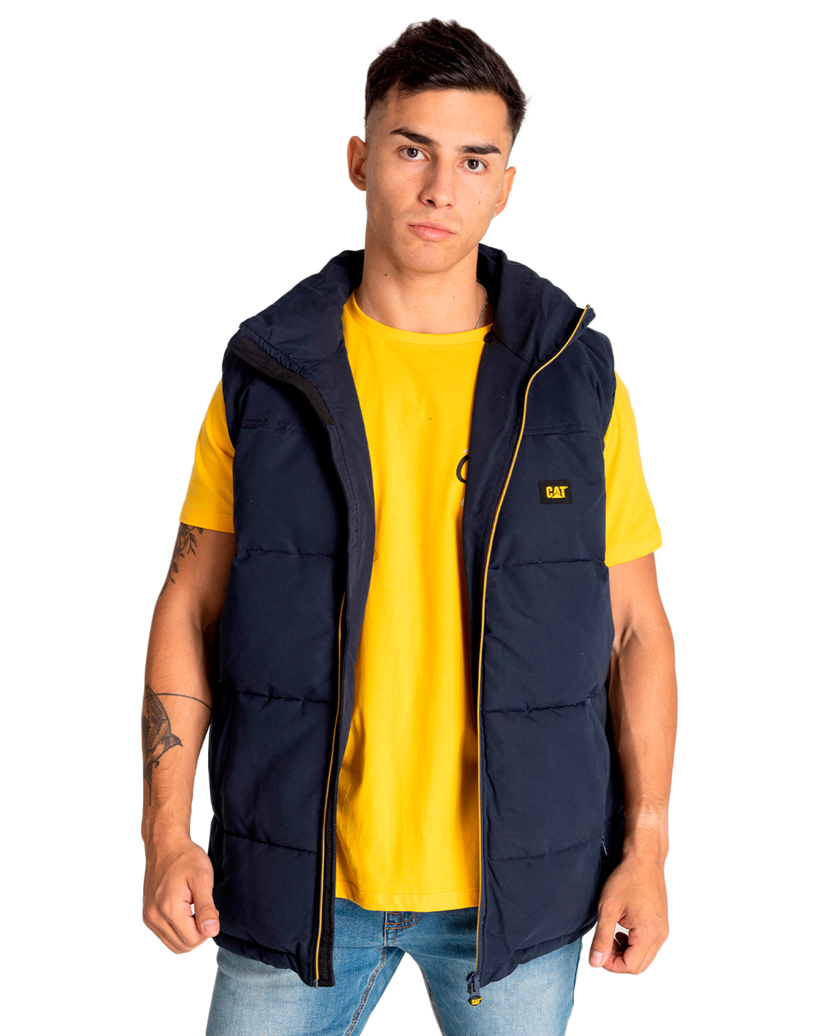 CHAQUETA SIN MANGA HOMBRE ARCTIC ZONE VEST AZUL CAT - 1
