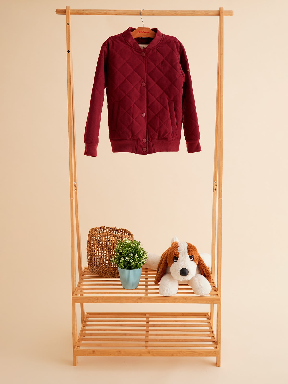CHAQUETA NIÑO HUSH PUPPIES KIDS ADVENTURE BURDEO - 2