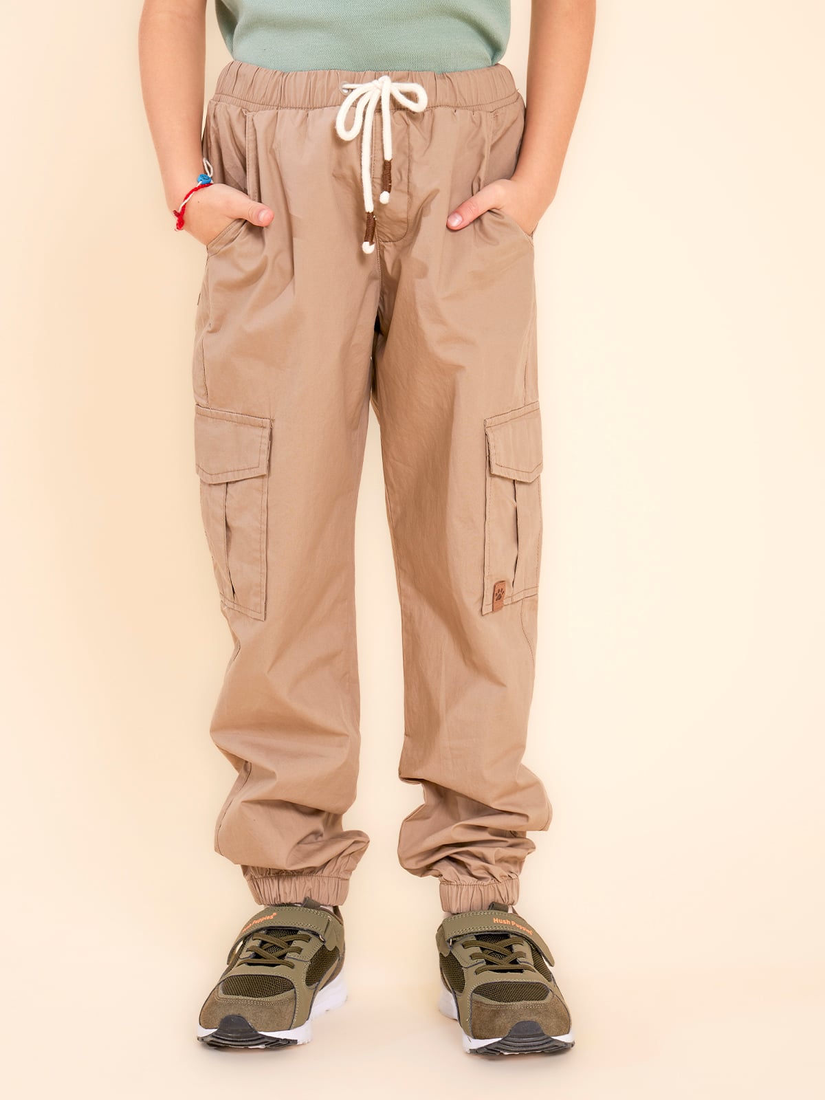 PANTALÓN ALGODÓN NIÑO HUSH-PUPPIES CAFÉ PATROL KIDS - 2