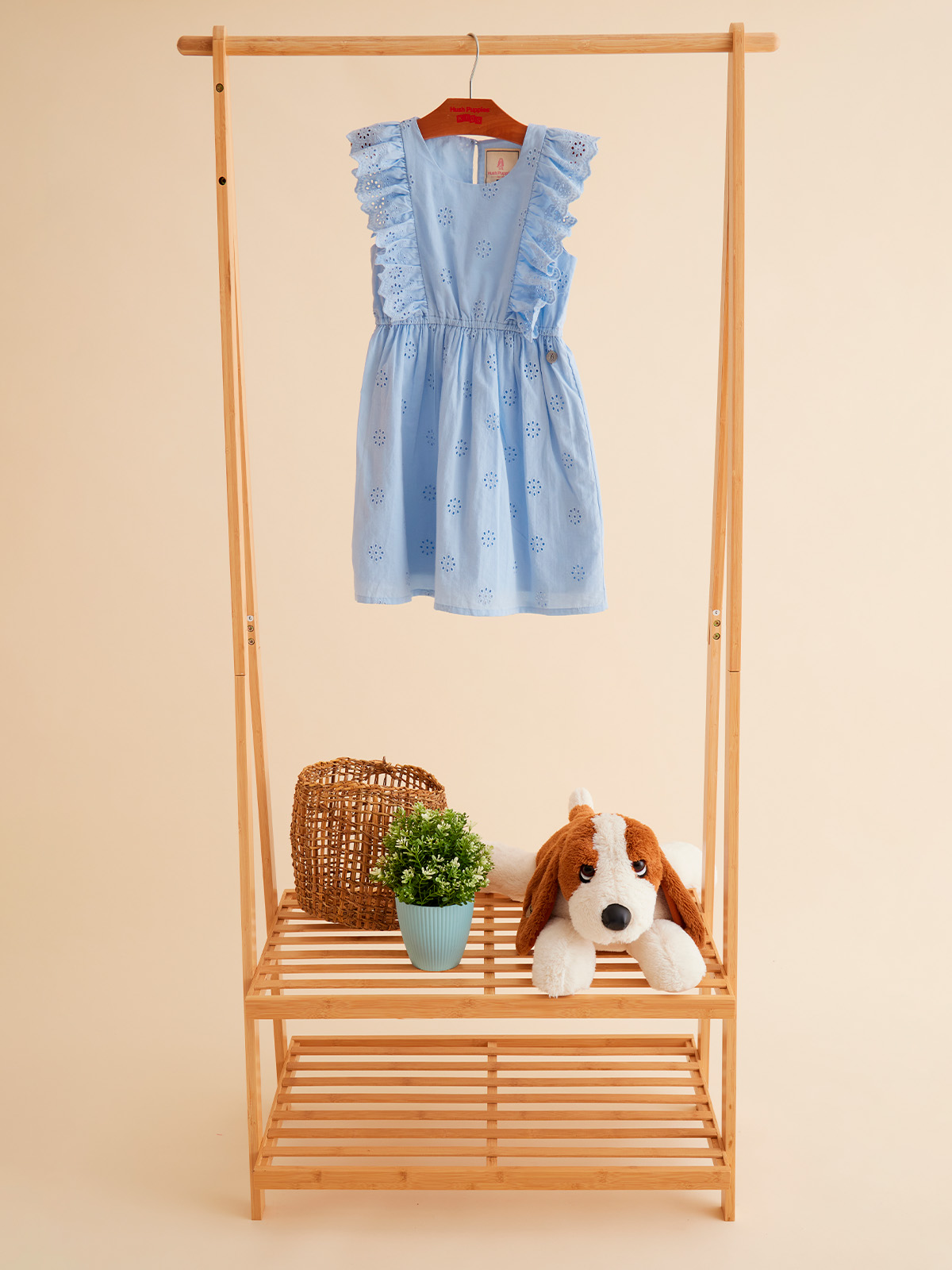 VESTIDO ALGODON NIÑA HUSH-PUPPIES KIDS CELESTE MANUELA - 2