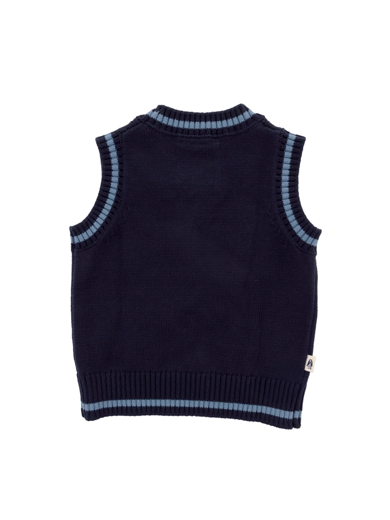 CHALECO SIN MANGAS NIÑO PHILLIP AZUL HUSH PUPPIES KIDS - 6