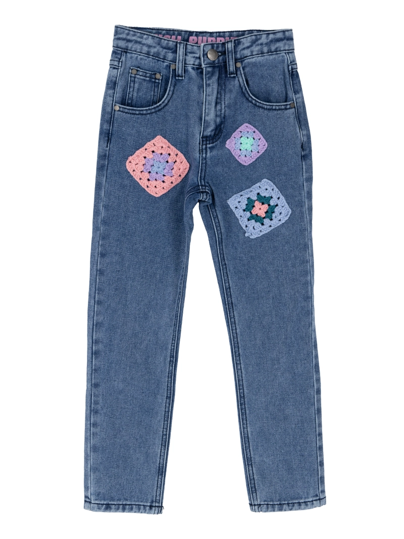 JEAN ALGODÓN NIÑA HUSH-PUPPIES DENIM MACRAME KIDS - 1