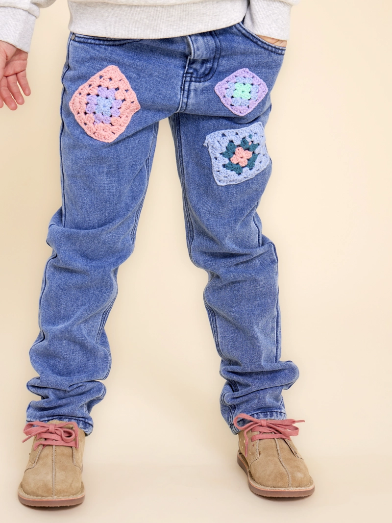 JEAN ALGODÓN NIÑA HUSH-PUPPIES DENIM MACRAME KIDS - 3