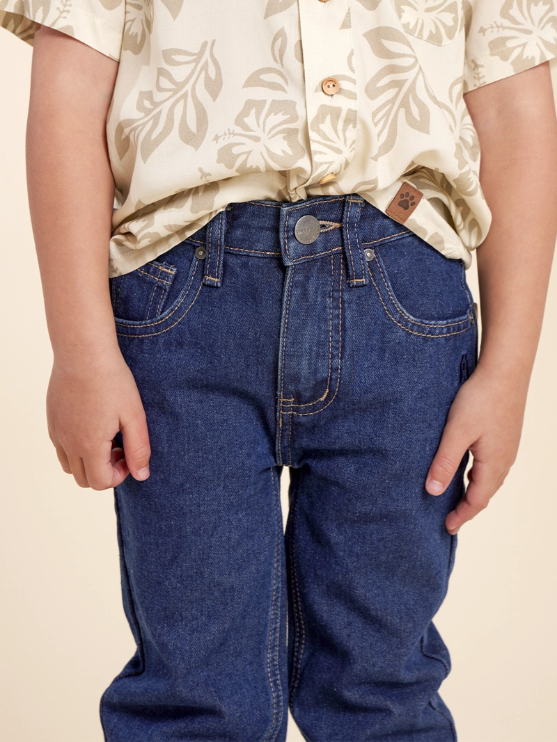JEAN ALGODÓN NIÑO HUSH-PUPPIES DENIM ALERCE KIDS - 4