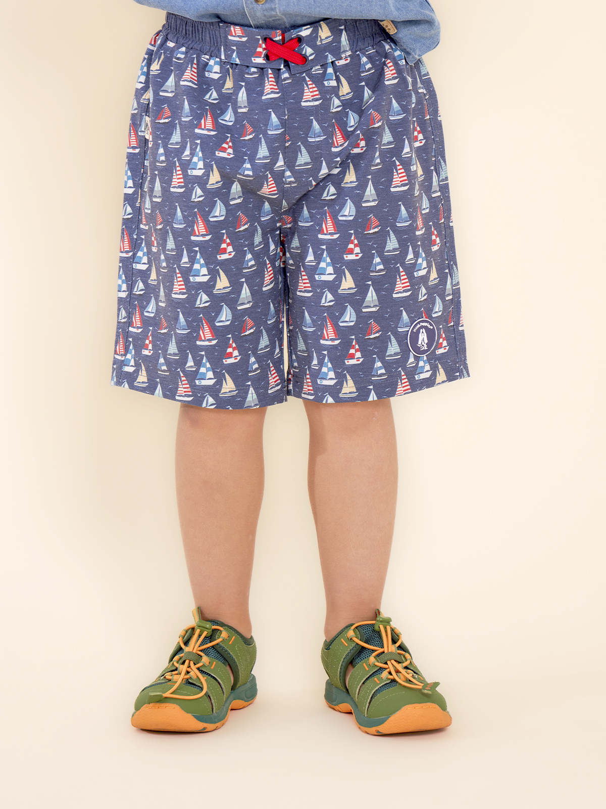 TRAJE DE BAÑO NIÑO HUSH PUPPIES KIDS SEA RAY NAVY - 4