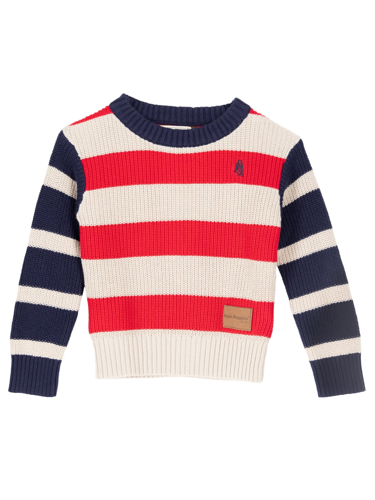 SWEATER ALGODÓN NIÑO HUSH PUPPIES KIDS RICARDO CHALECO ROJO - 1