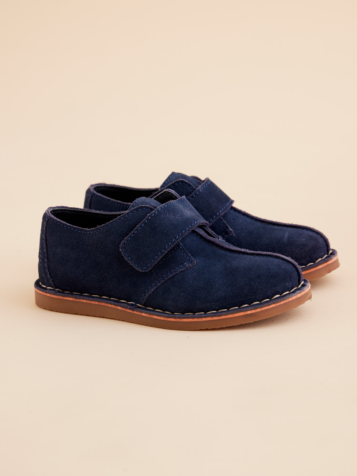 ZAPATO CUERO AZUL NIÑO LYNTON VL HUSH PUPPIES [26-29] - 2