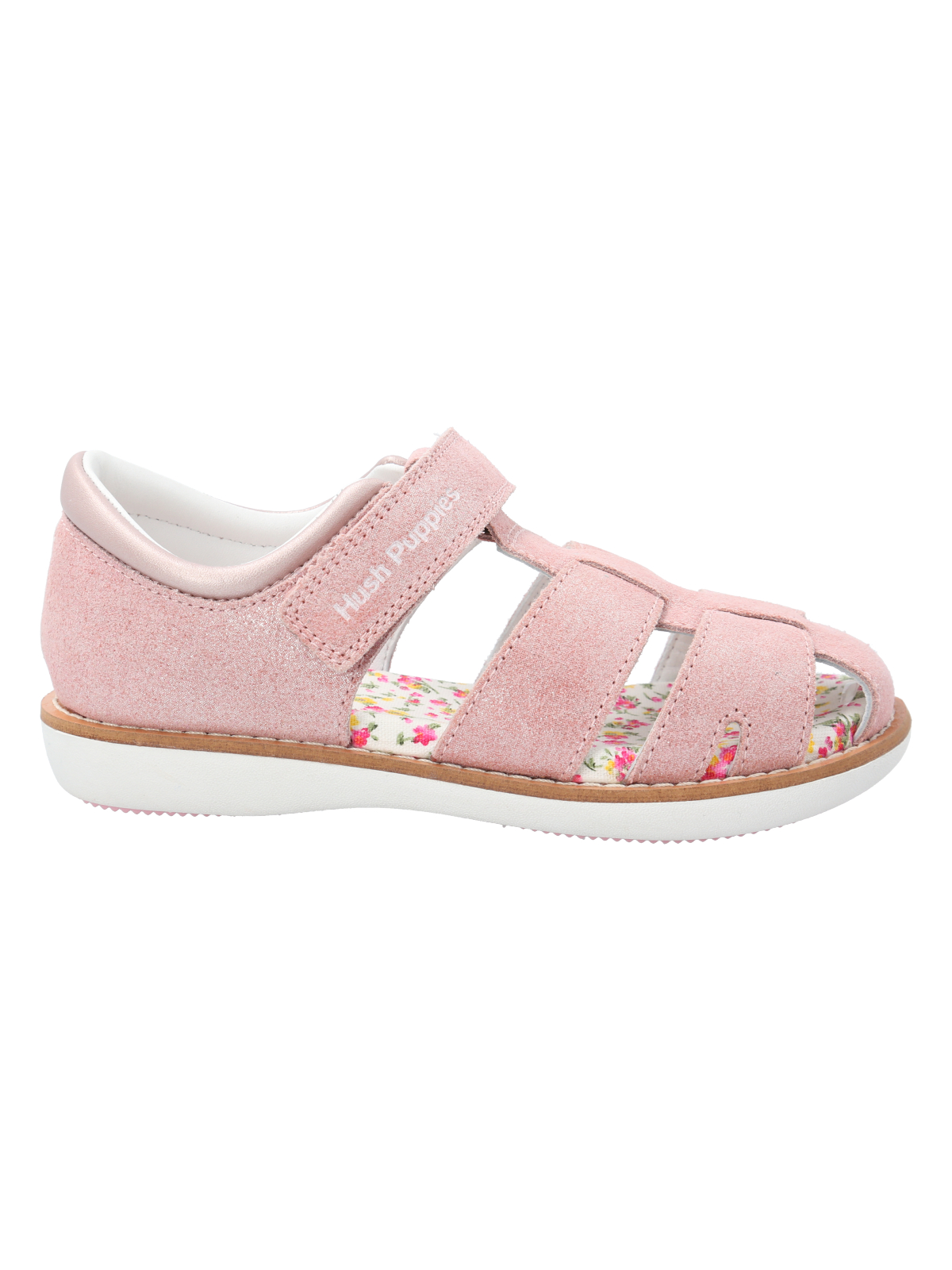 SANDALIAS NIÑA HUSH-PUPPIES CUERO ABACO ROSADO - 5