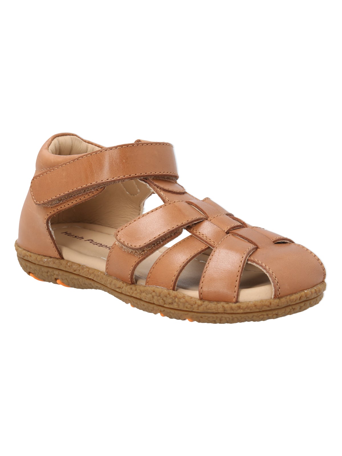 SANDALIA CUERO CAFÉ NIÑO PALMIRA HUSH PUPPIES [19-25] - 1