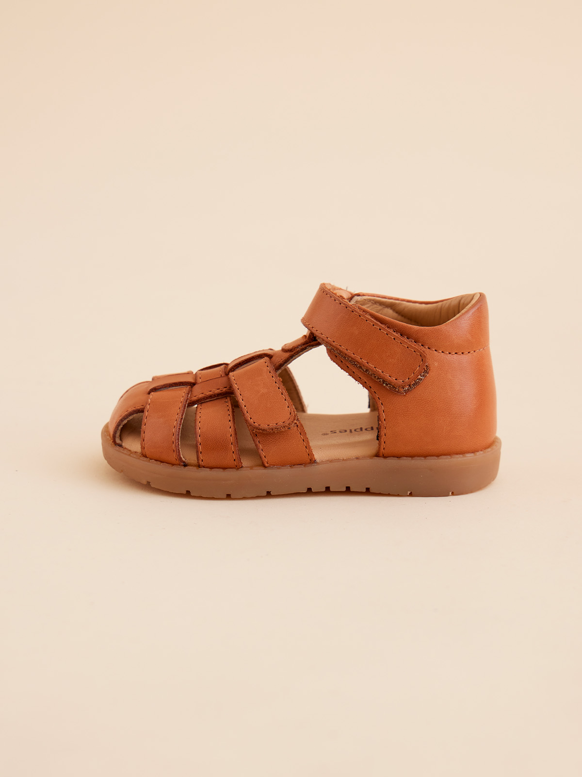SANDALIA CUERO CAFÉ NIÑO PALMIRA HUSH PUPPIES [19-25] - 2
