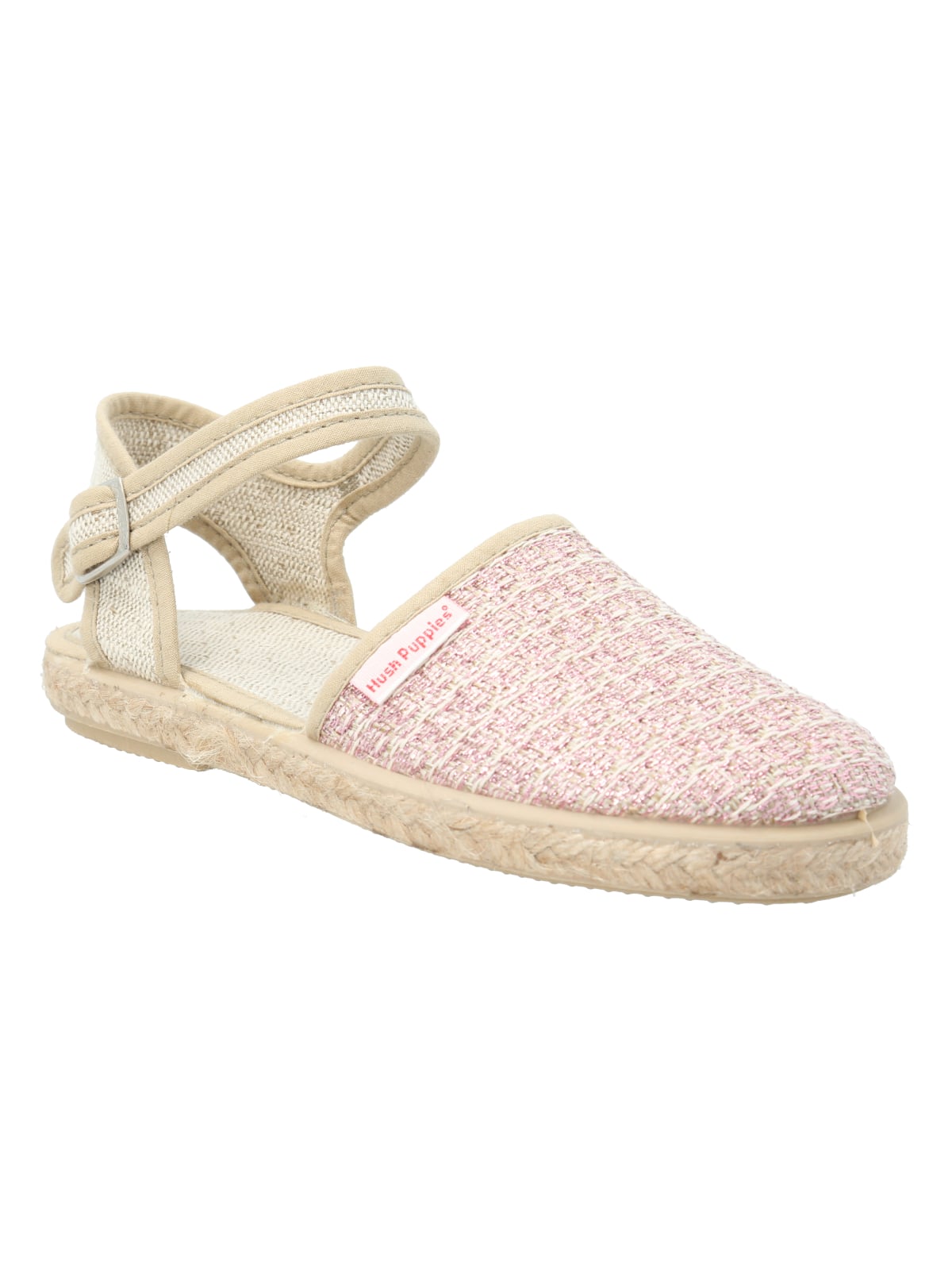 SANDALIAS NIÑA HUSH-PUPPIES TEXTIL ALTEA ROSADO - 1