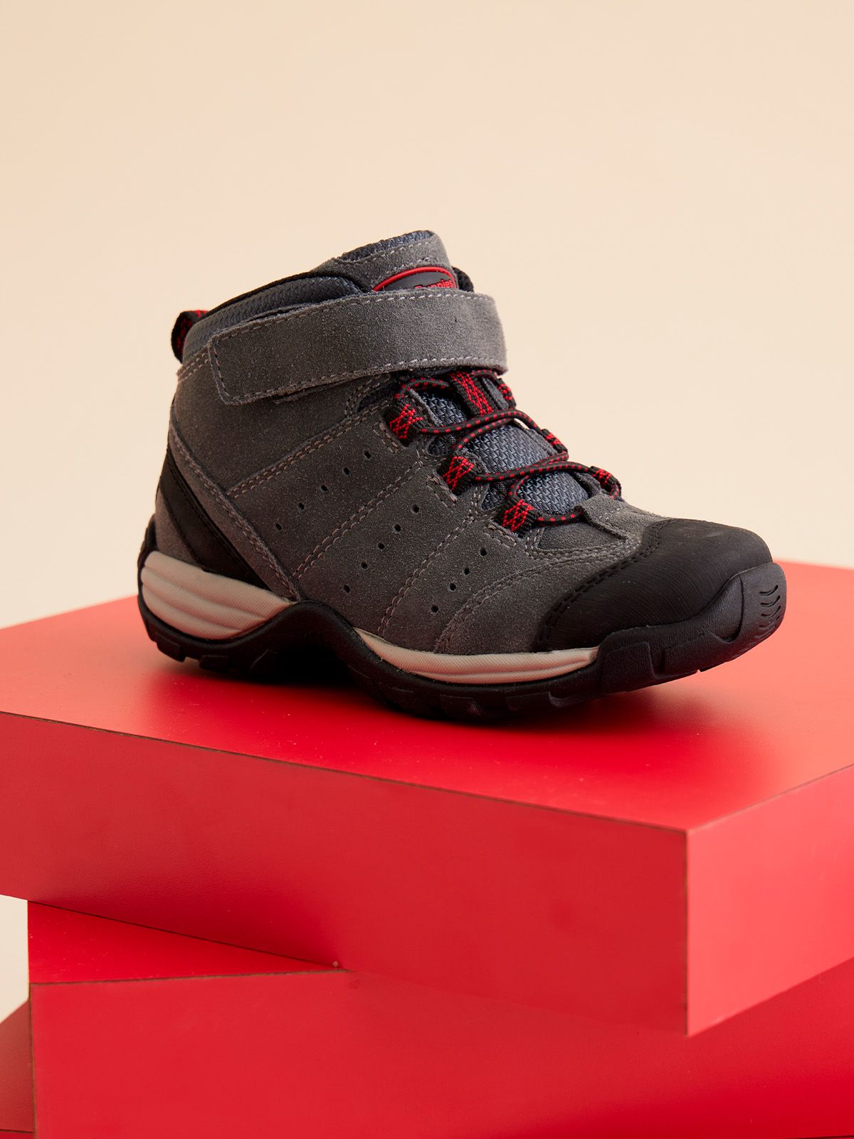 BOTÍN GRIS NIÑO PYTHON VL HUSH PUPPIES [26-29] - 4