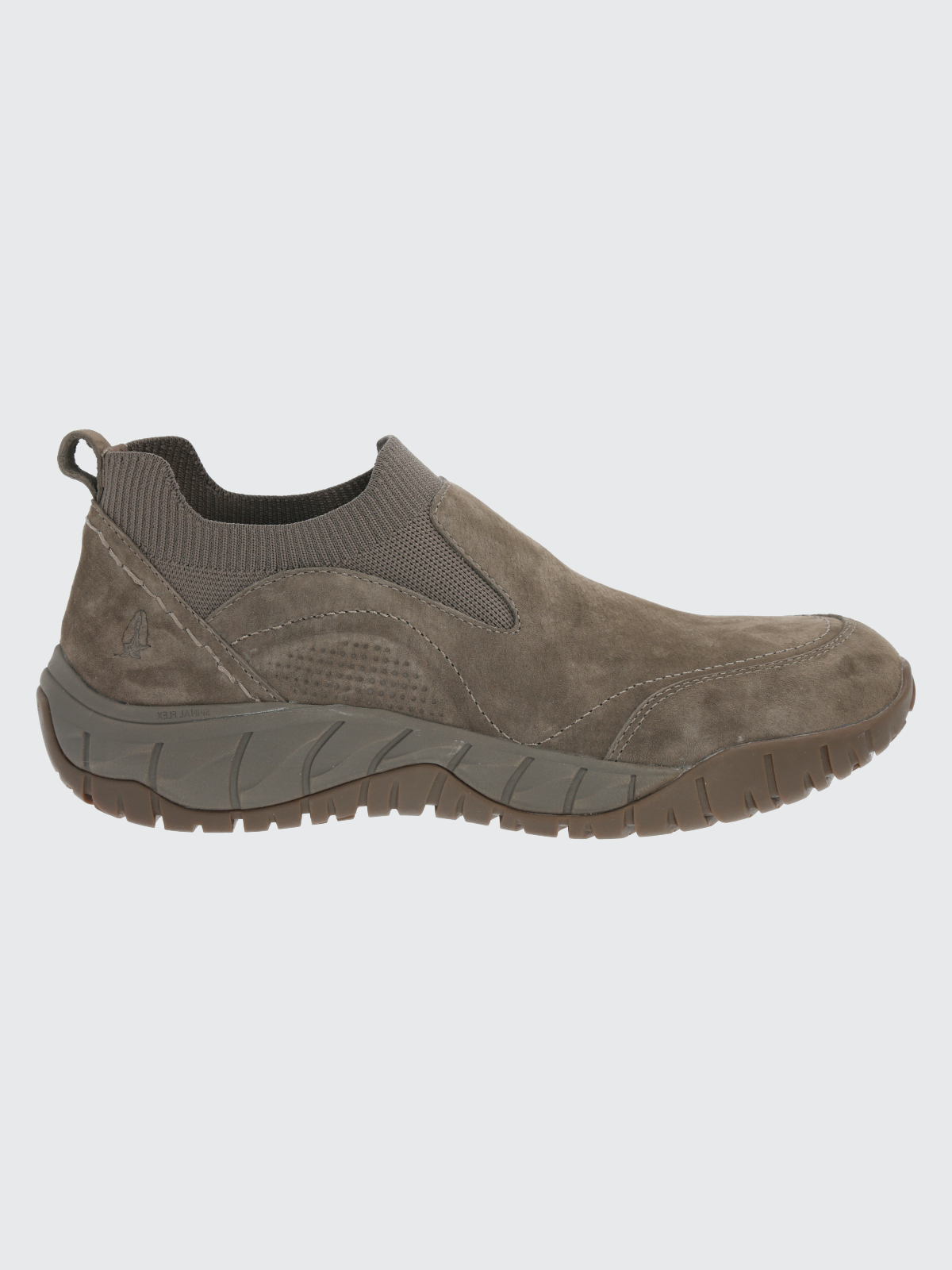 ALPARGATAS HOMBRE HUSH-PUPPIES CUERO SLIP ON CAFÉ CLARO MUNSON - 2