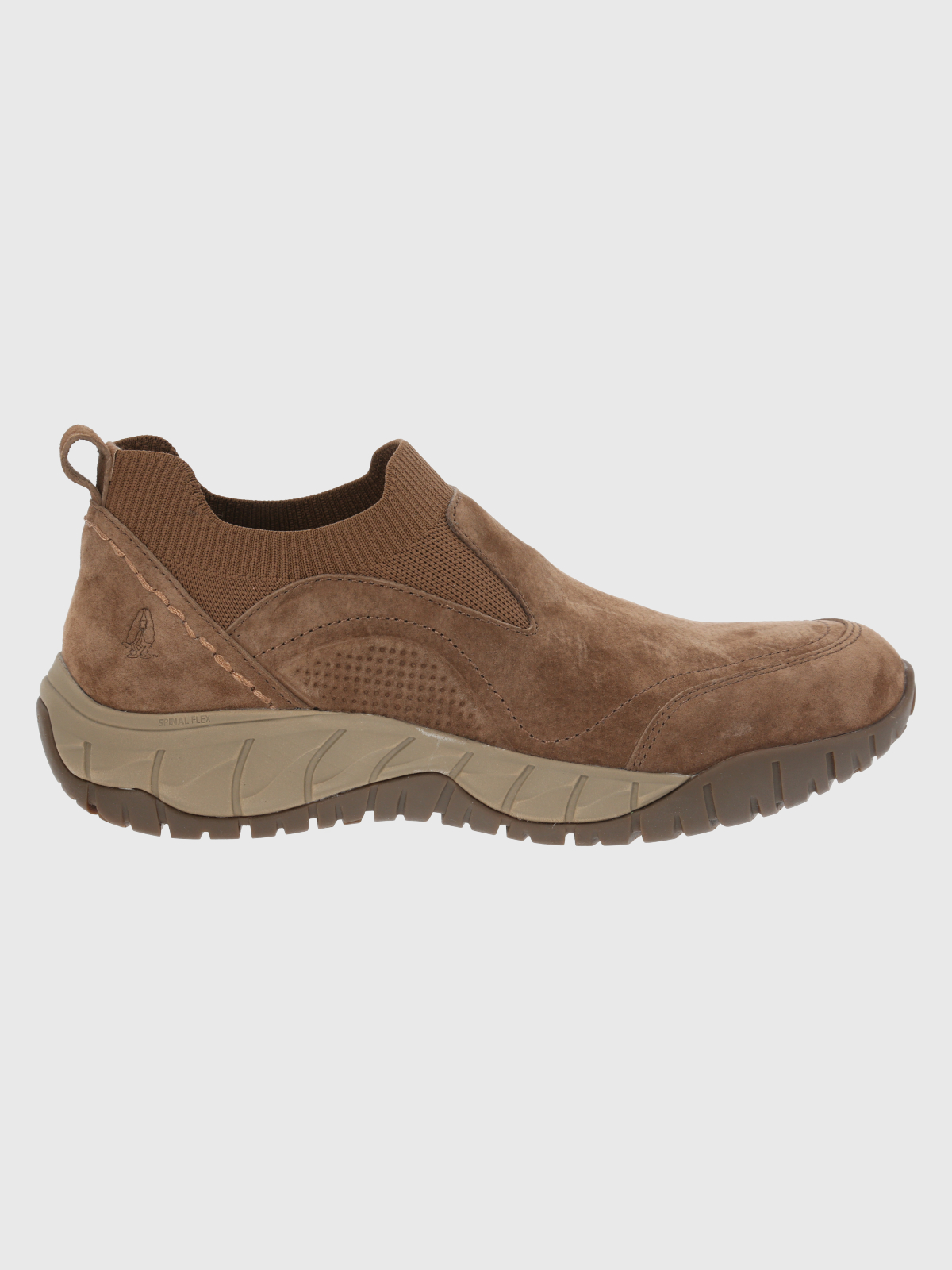 ALPARGATAS HOMBRE HUSH-PUPPIES CUERO SLIP ON CAFÉ OSCURO MUNSON - 2