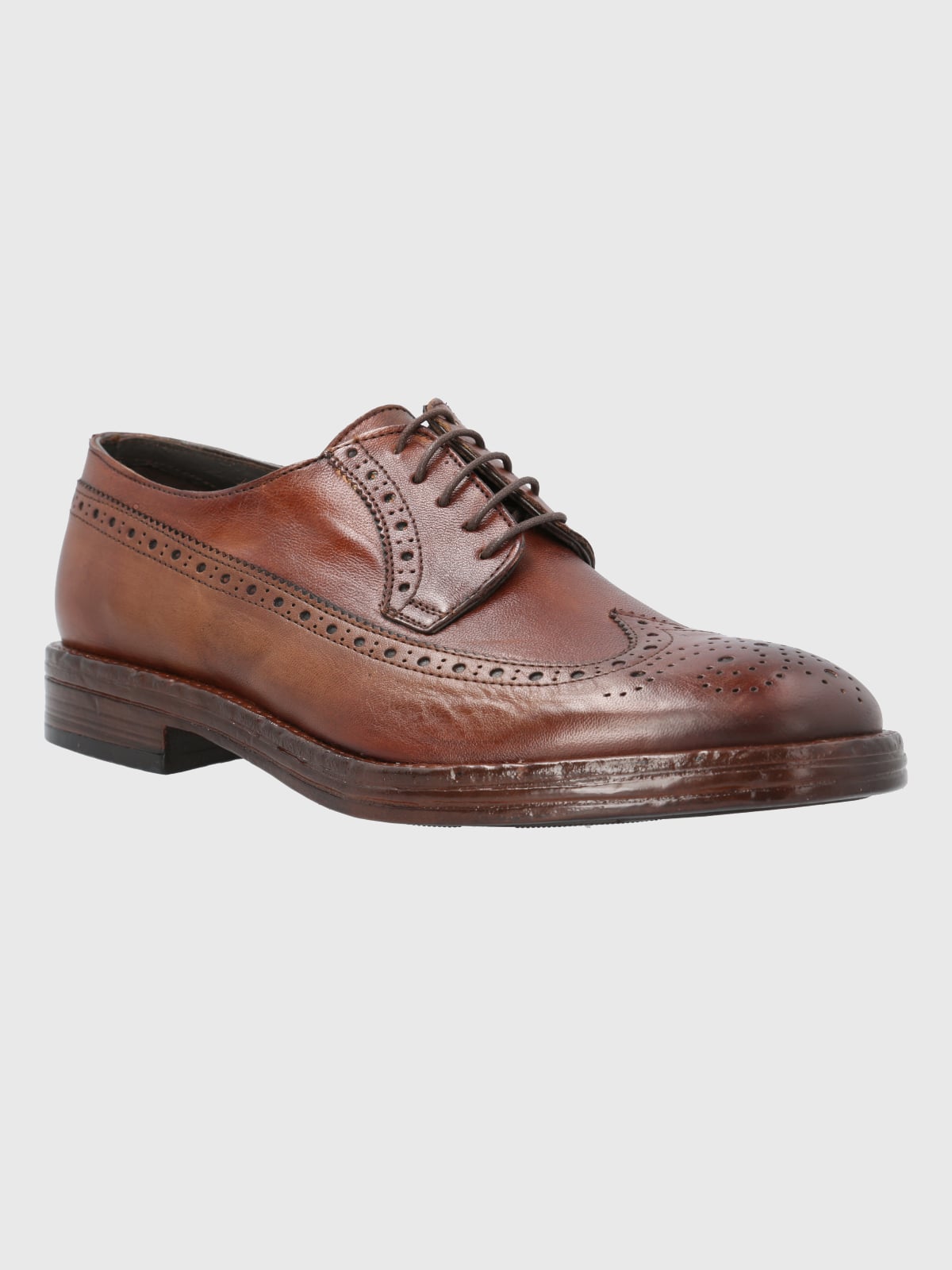 ZAPATO CUERO CAFÉ HOMBRE PAOLO HUSH PUPPIES - 1