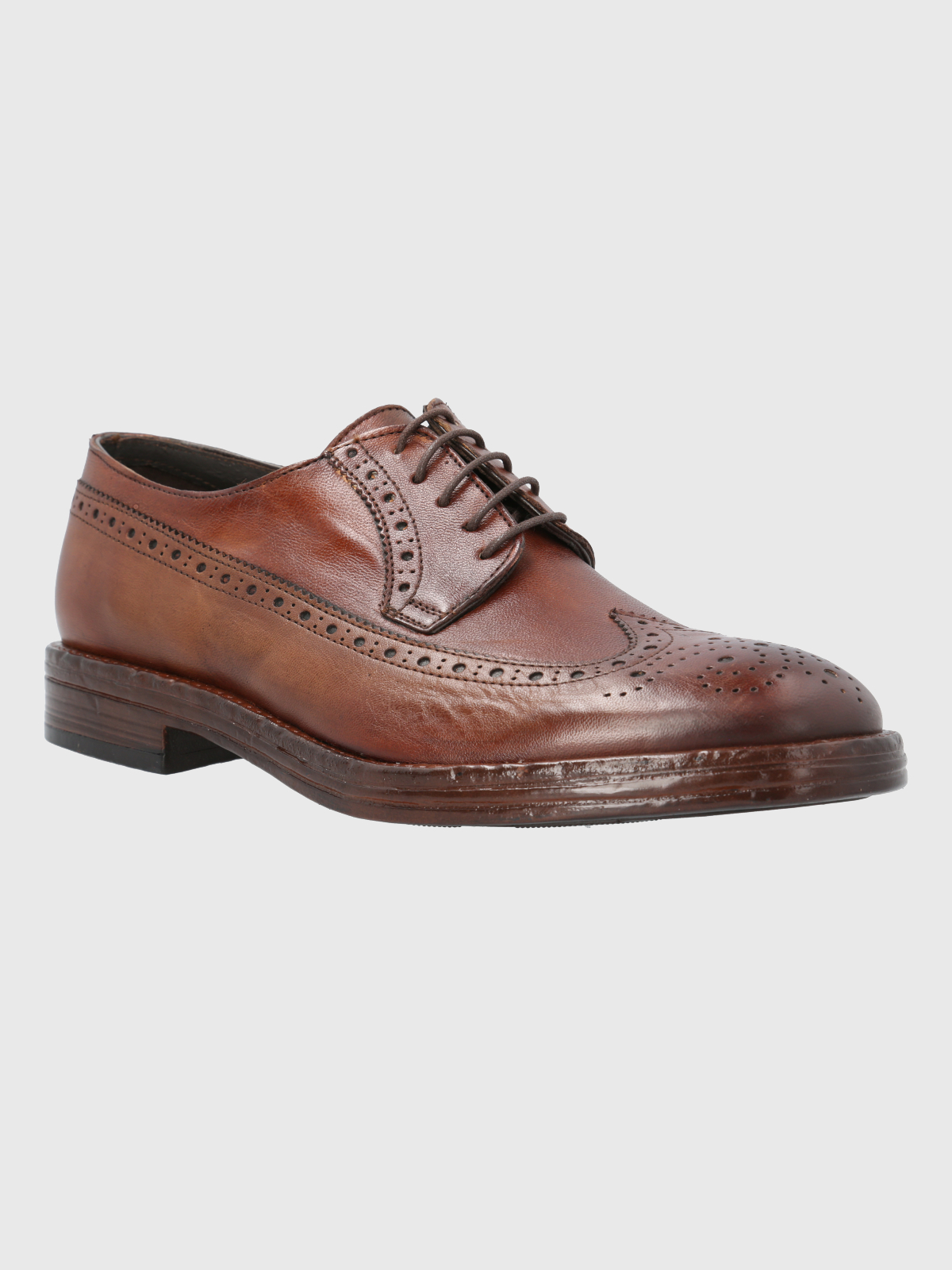 ZAPATO CUERO CAFÉ HOMBRE PAOLO HUSH PUPPIES - 1