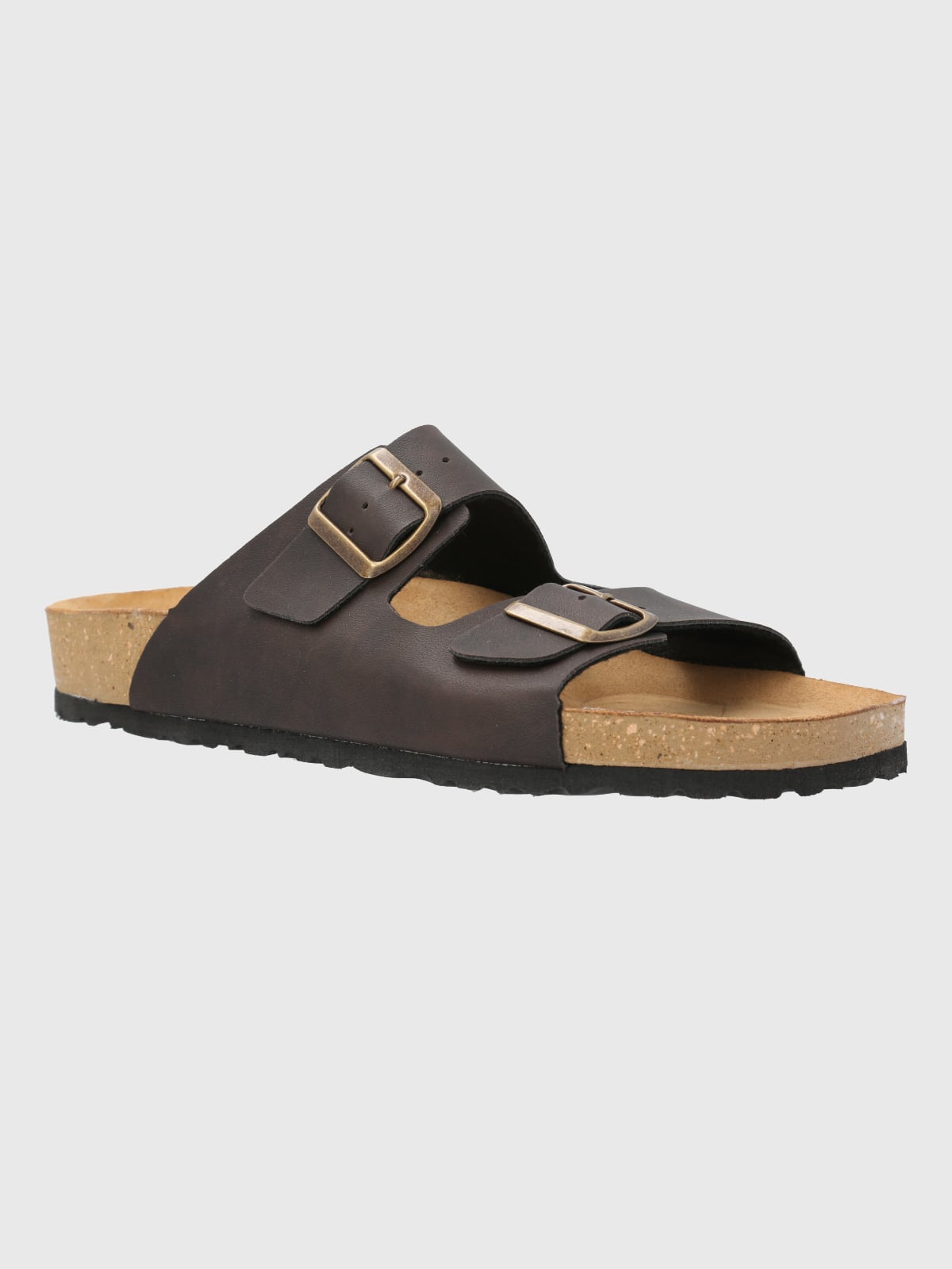 SANDALIA HOMBRE HUSH PUPPIES CAFÉ OSCURO KANO - 1