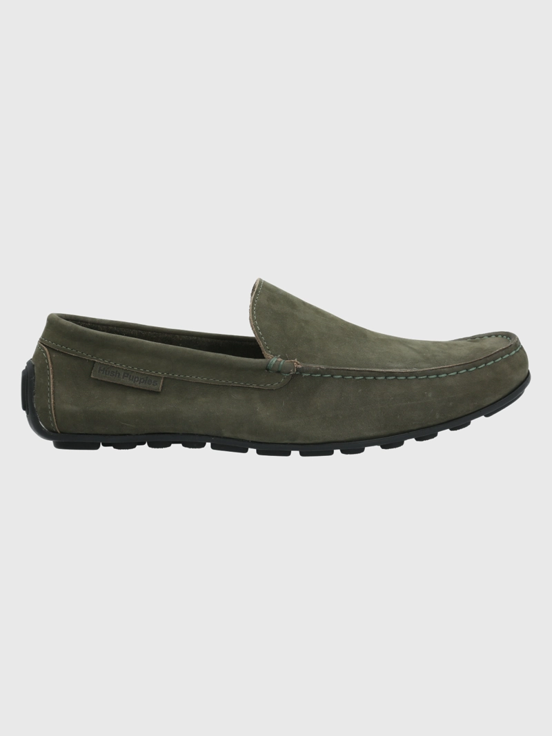 MOCASIN CUERO VERDE HOMBRE BLUMENAU HUSH PUPPIES - 2