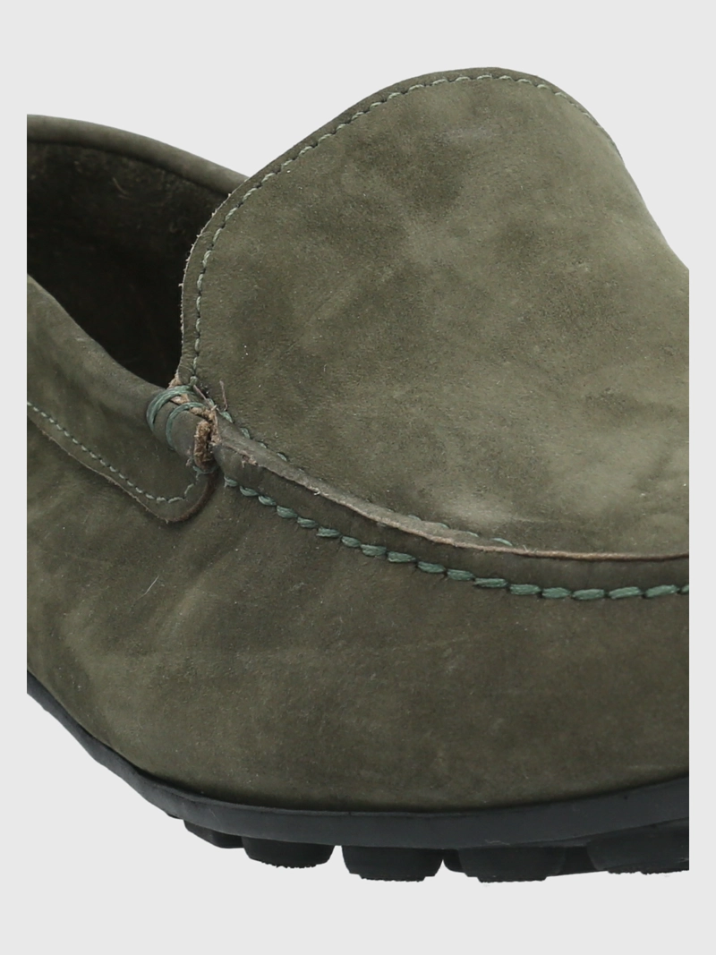 MOCASIN CUERO VERDE HOMBRE BLUMENAU HUSH PUPPIES - 8