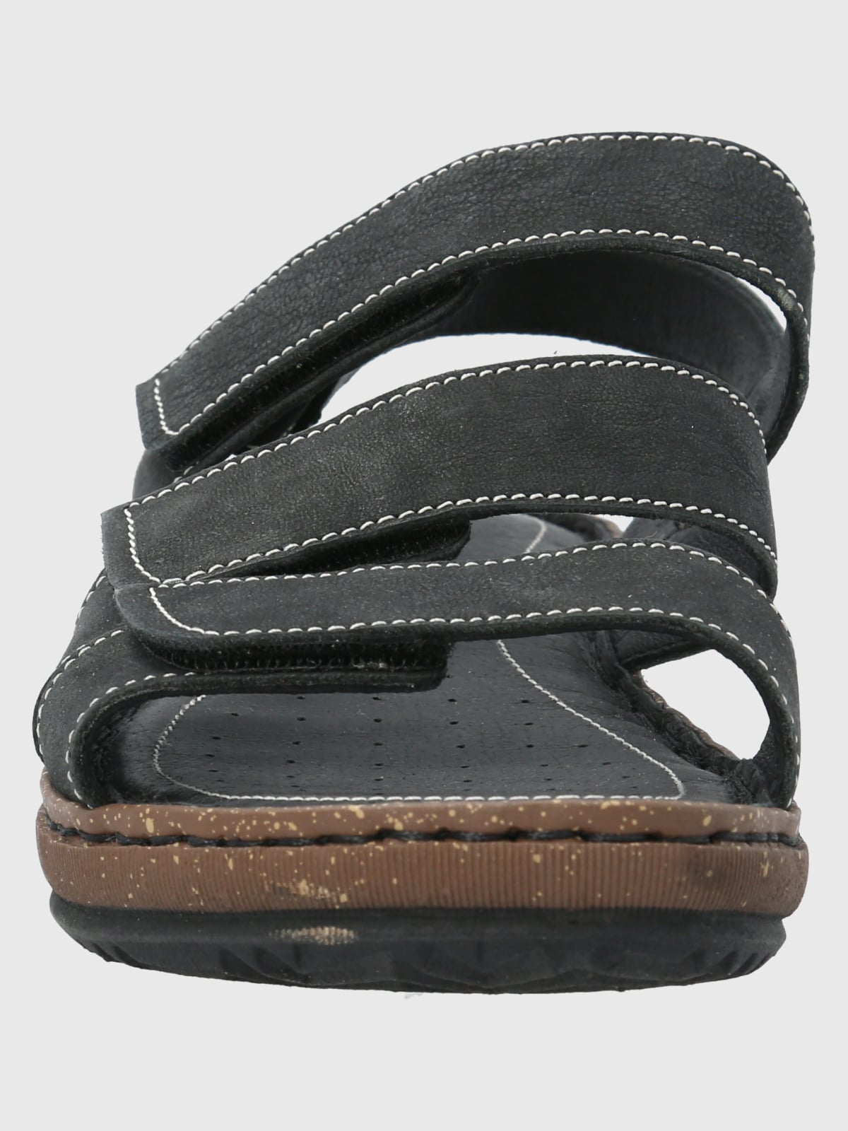 SANDALIA CUERO NEGRO MUJER APRICOT HUSH PUPPIES - 4