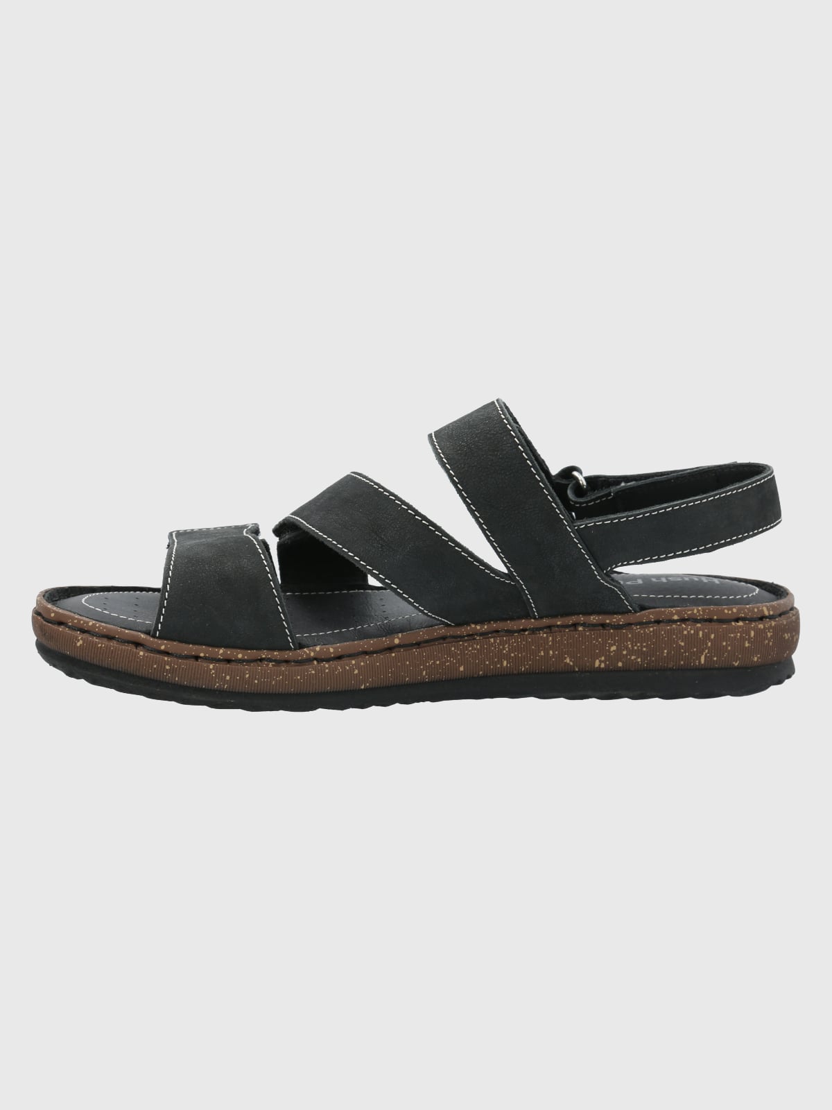 SANDALIA CUERO NEGRO MUJER APRICOT HUSH PUPPIES - 6