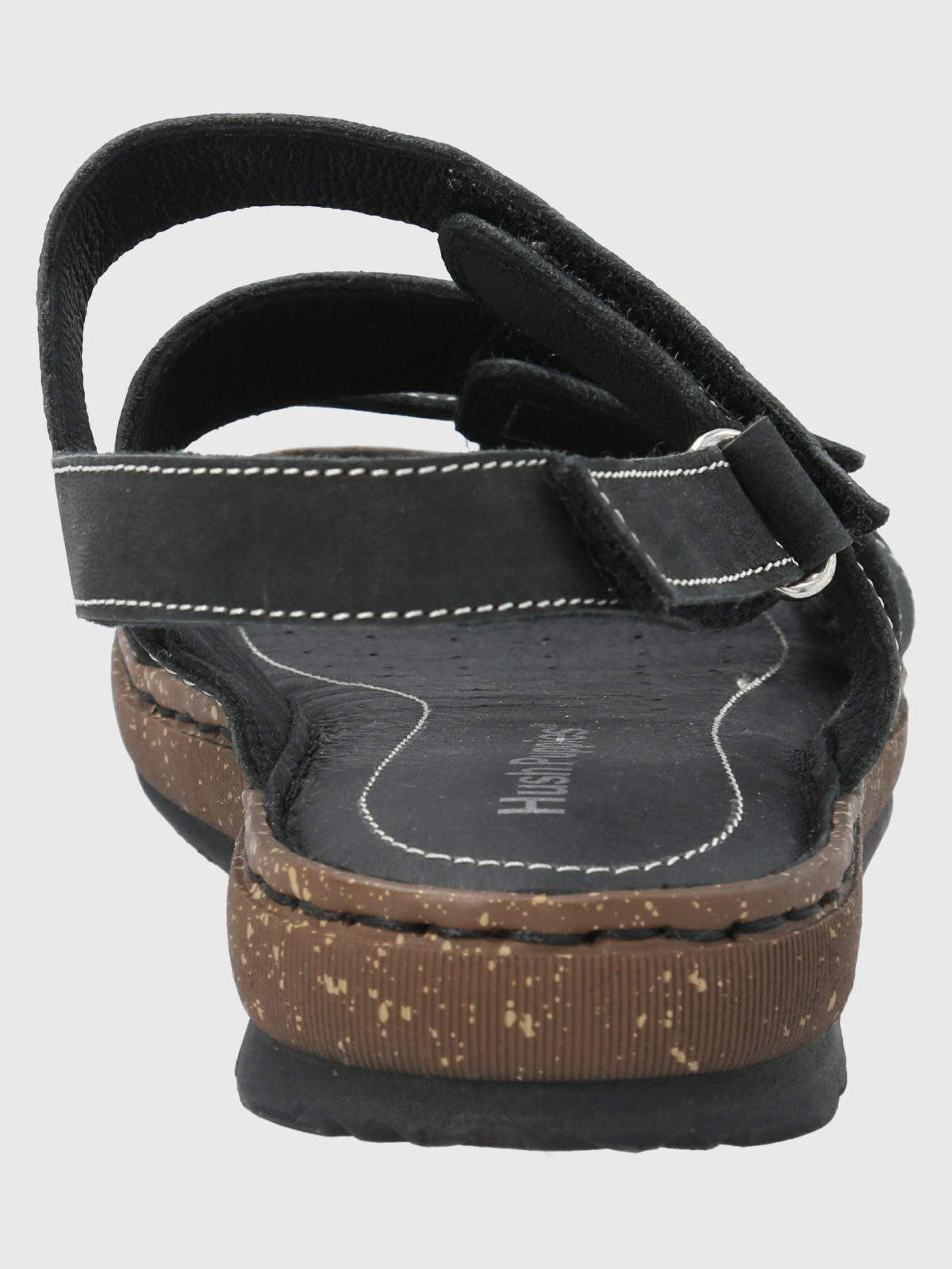 SANDALIA CUERO NEGRO MUJER APRICOT HUSH PUPPIES - 7