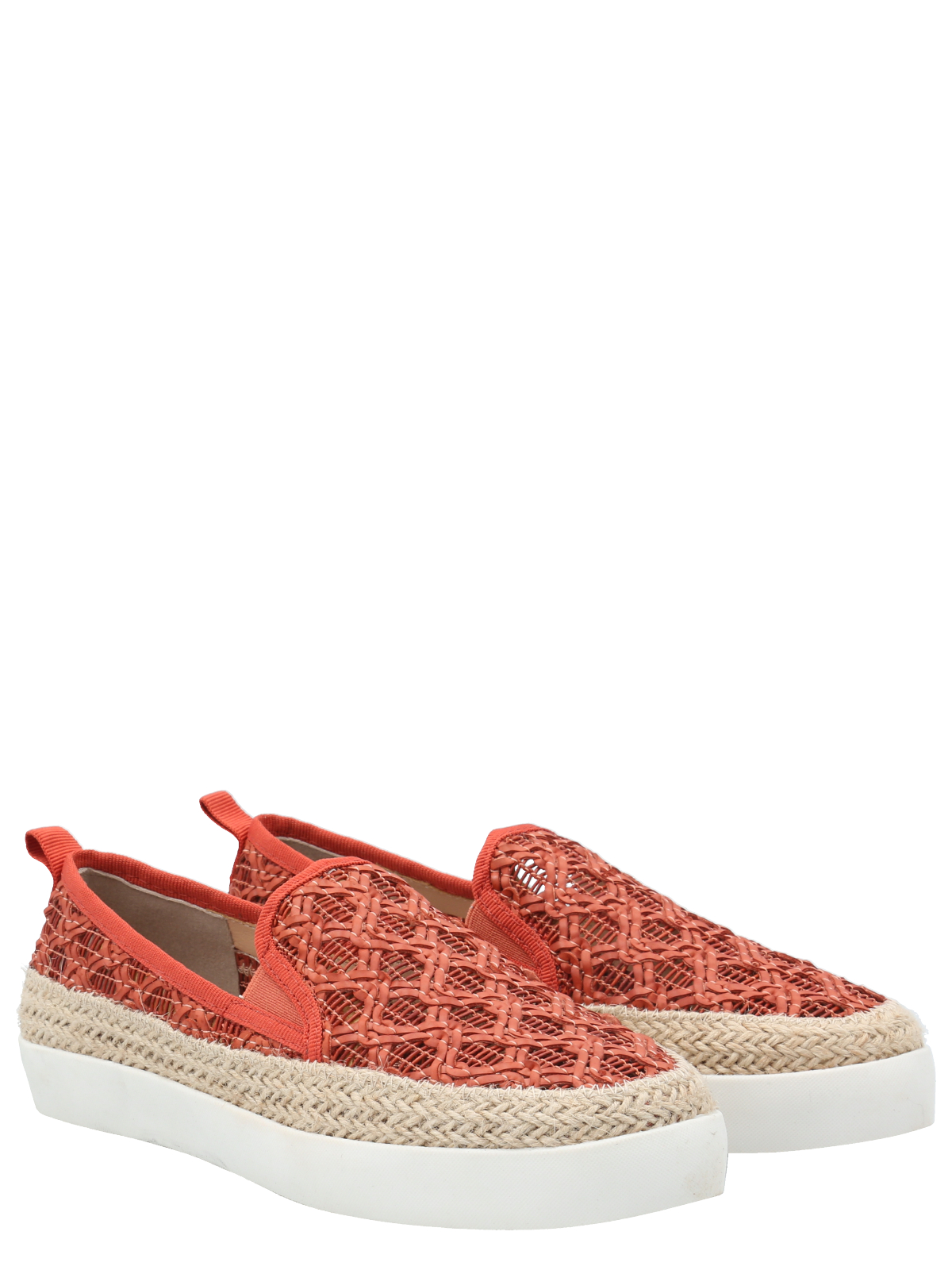 ALPARGATAS MUJER AZALEIA TEXTIL ANTONELLA LADRILLO - 9