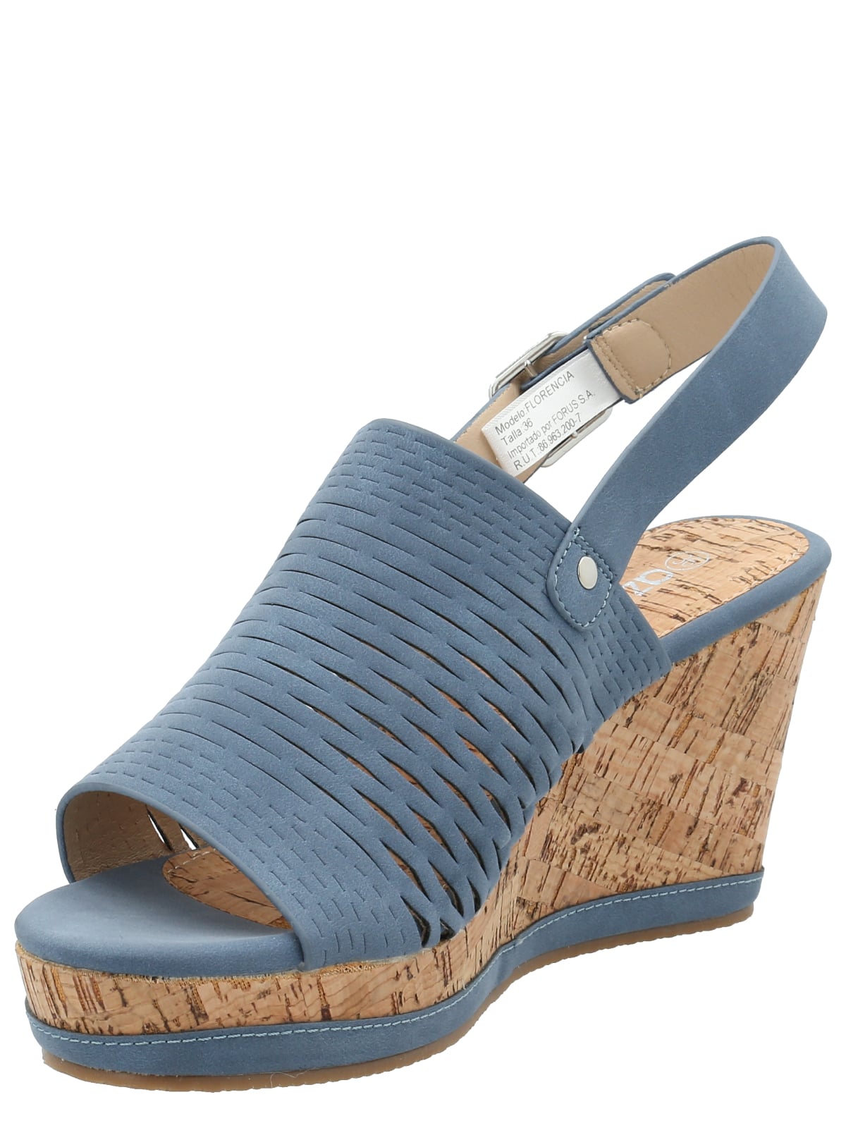 SANDALIA MUJER AZALEIA DENIM FLORENCIA - 4