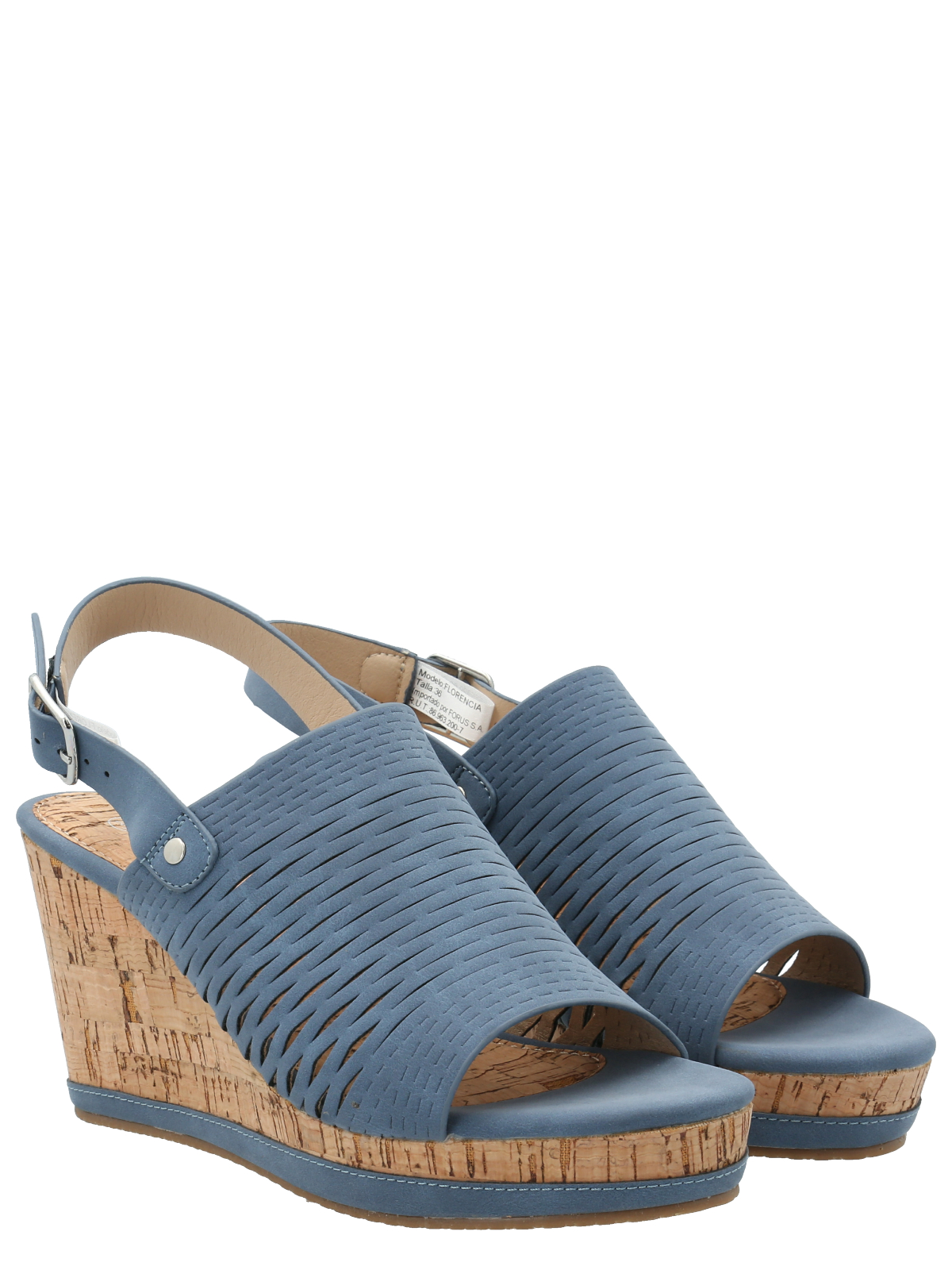SANDALIA MUJER AZALEIA DENIM FLORENCIA - 8