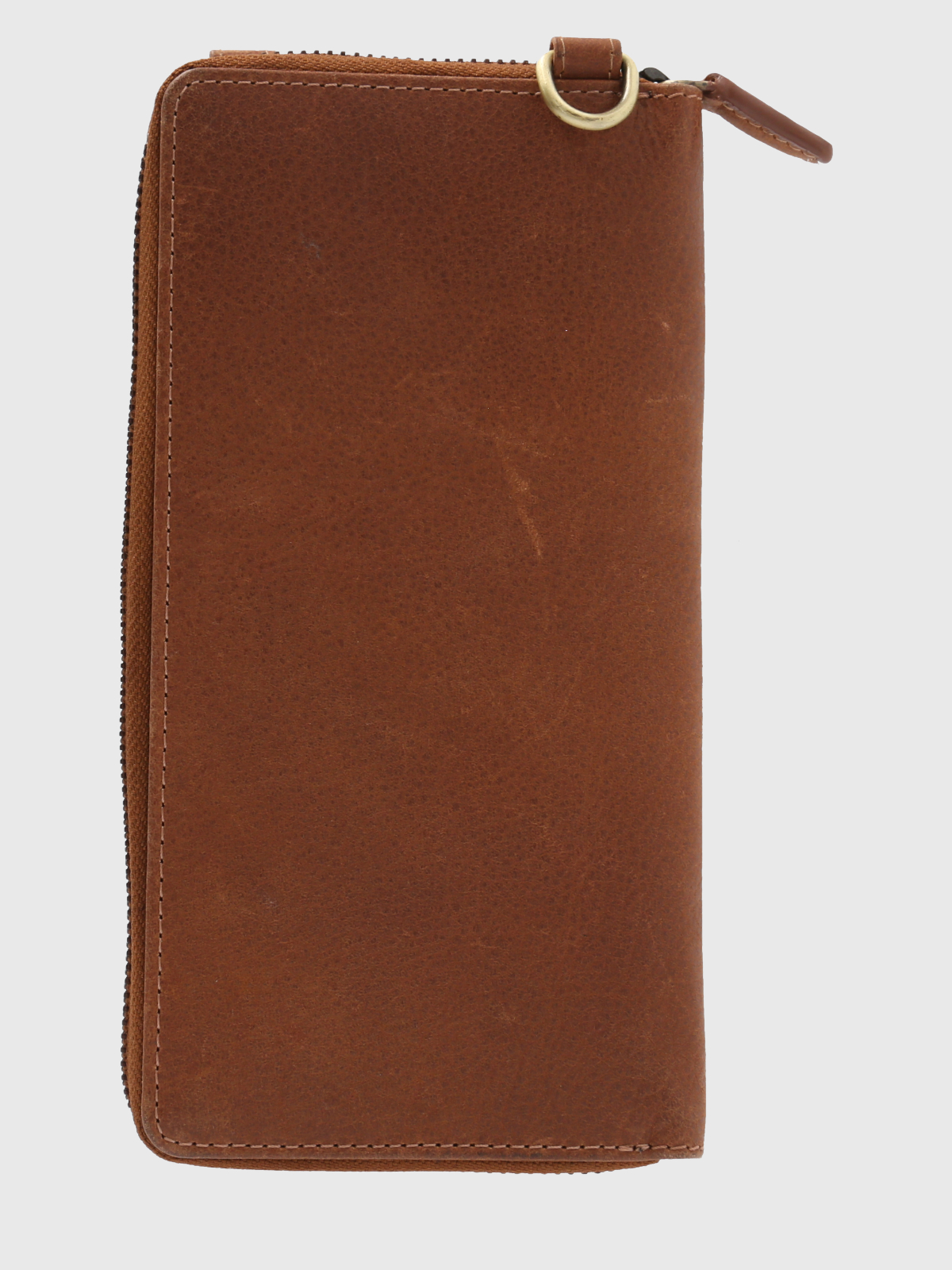 BILLETERA CUERO CAFÉ RHODES CRIOSS MUJER HUSH PUPPIES - 3