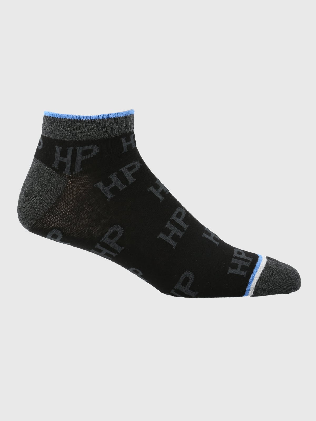 CALCETÍN HOMBRE HUSH-PUPPIES V24H PED HP LOGO NEGRO PELOGO - 1