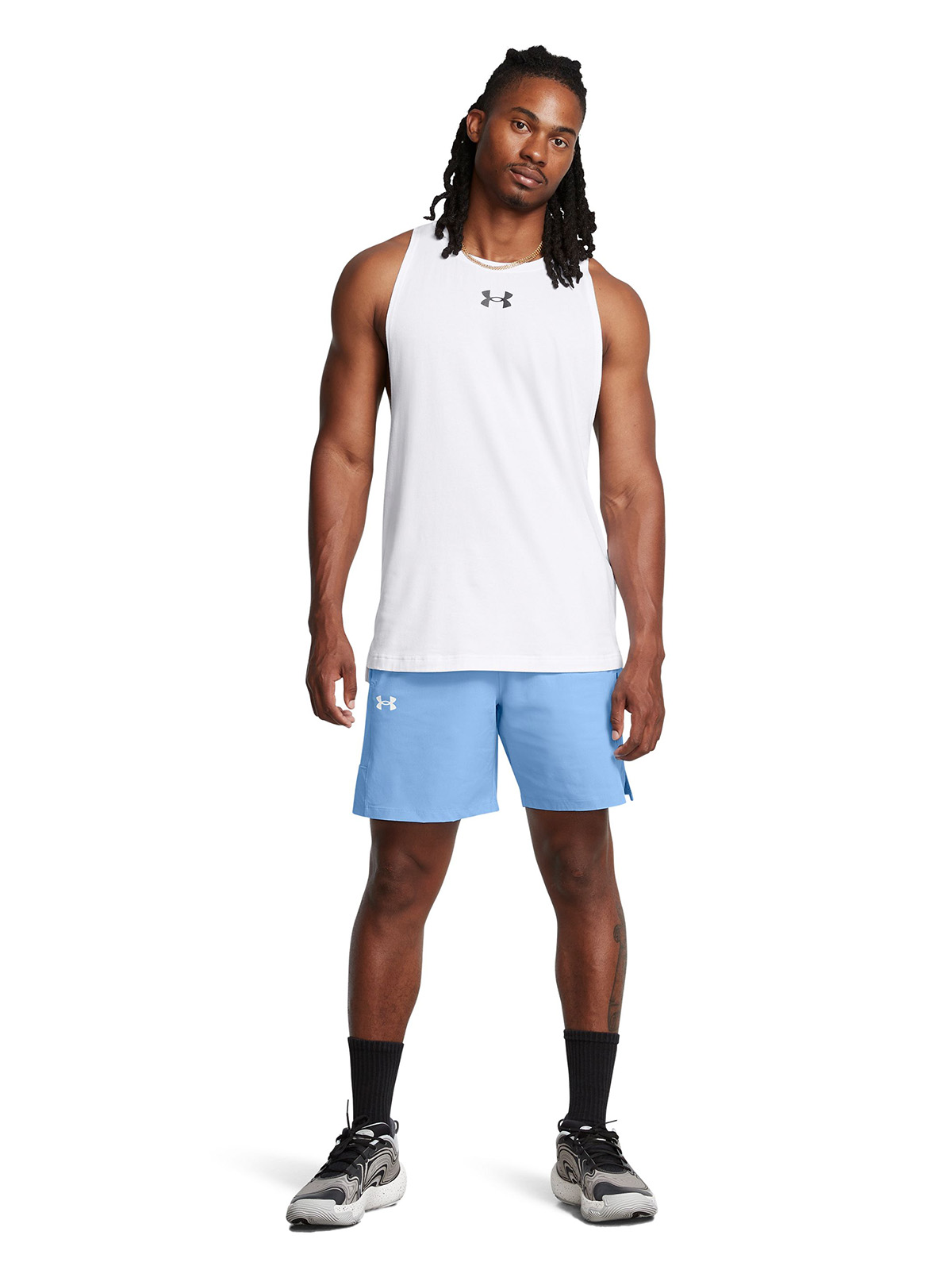 SHORTS UA ZONE PARA HOMBRE AZUL UNDER ARMOUR - 6