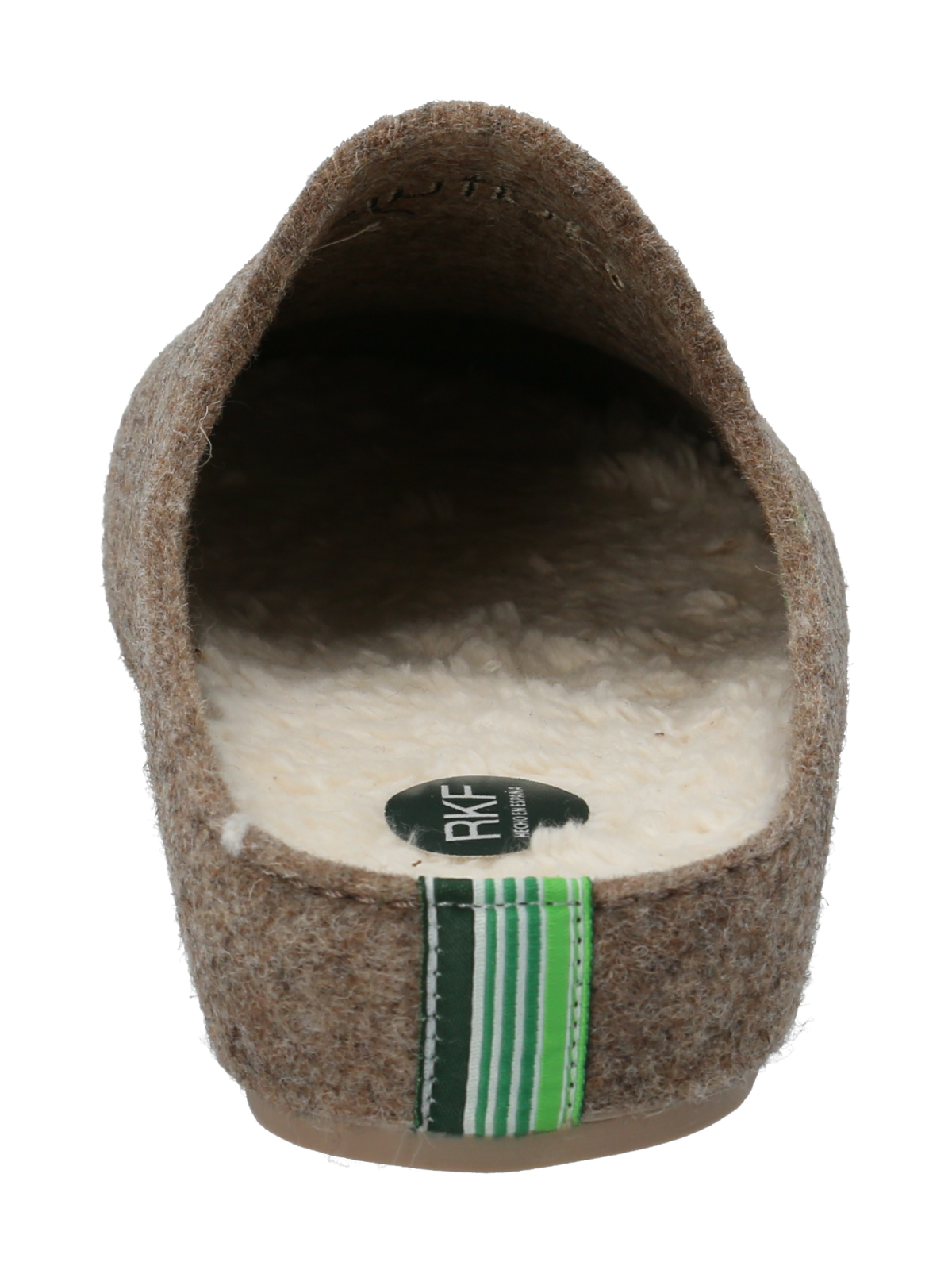 PANTUFLA FIBRA RECICLAD UNISEX SLIP ZEBRA CAFÉ ROCKFORD - 9