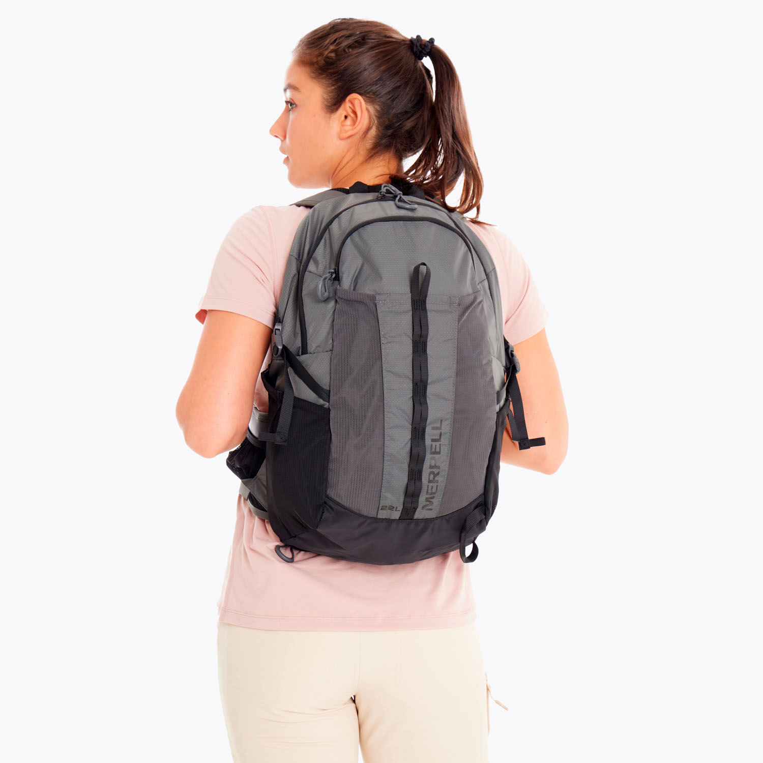 MOCHILA UNISEX CREST 22L DAY PACK GRIS MERRELL - 1
