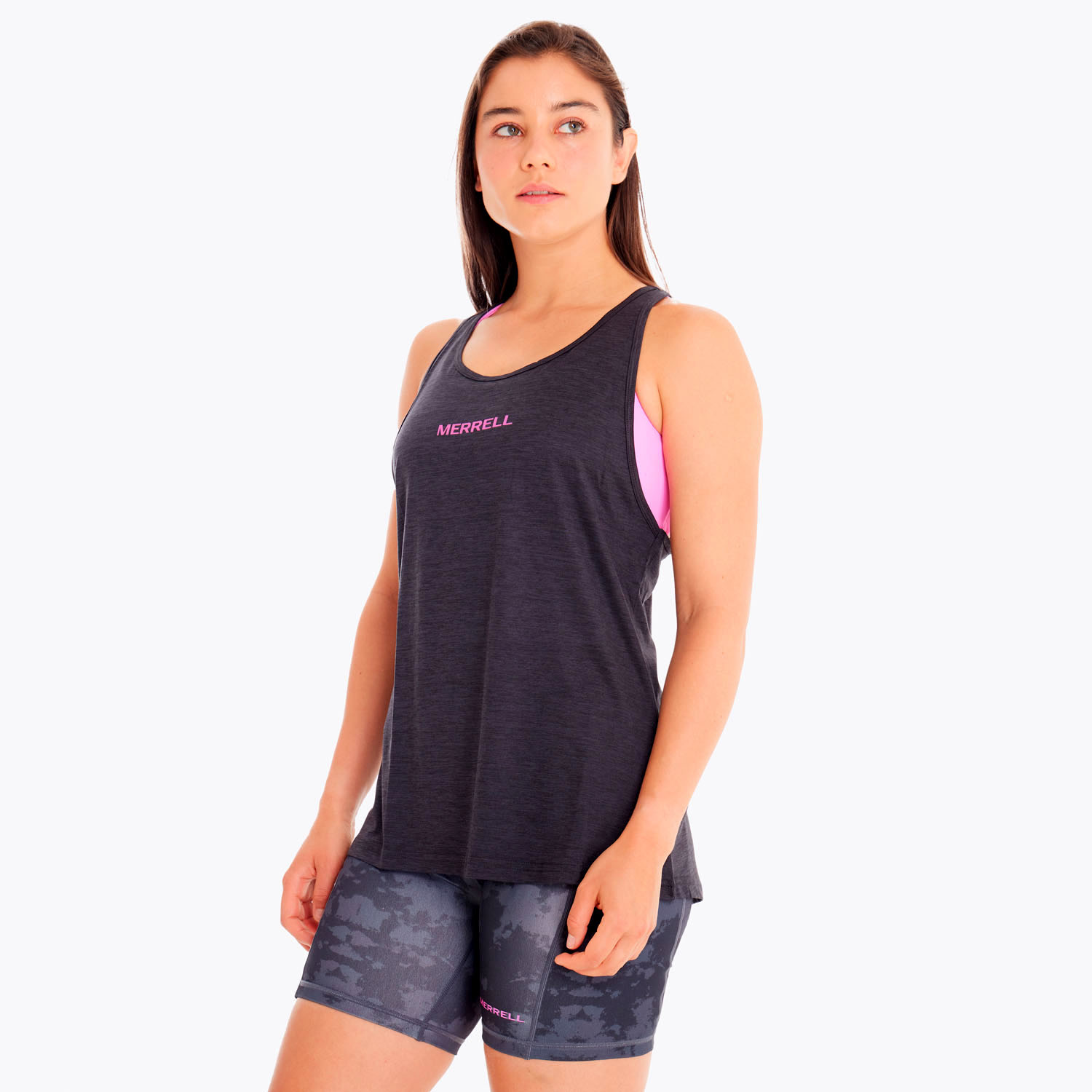 POLERA MUJER TRAIL RUNNING EDIC SKYFIRE NEGRO MERRELL - 2