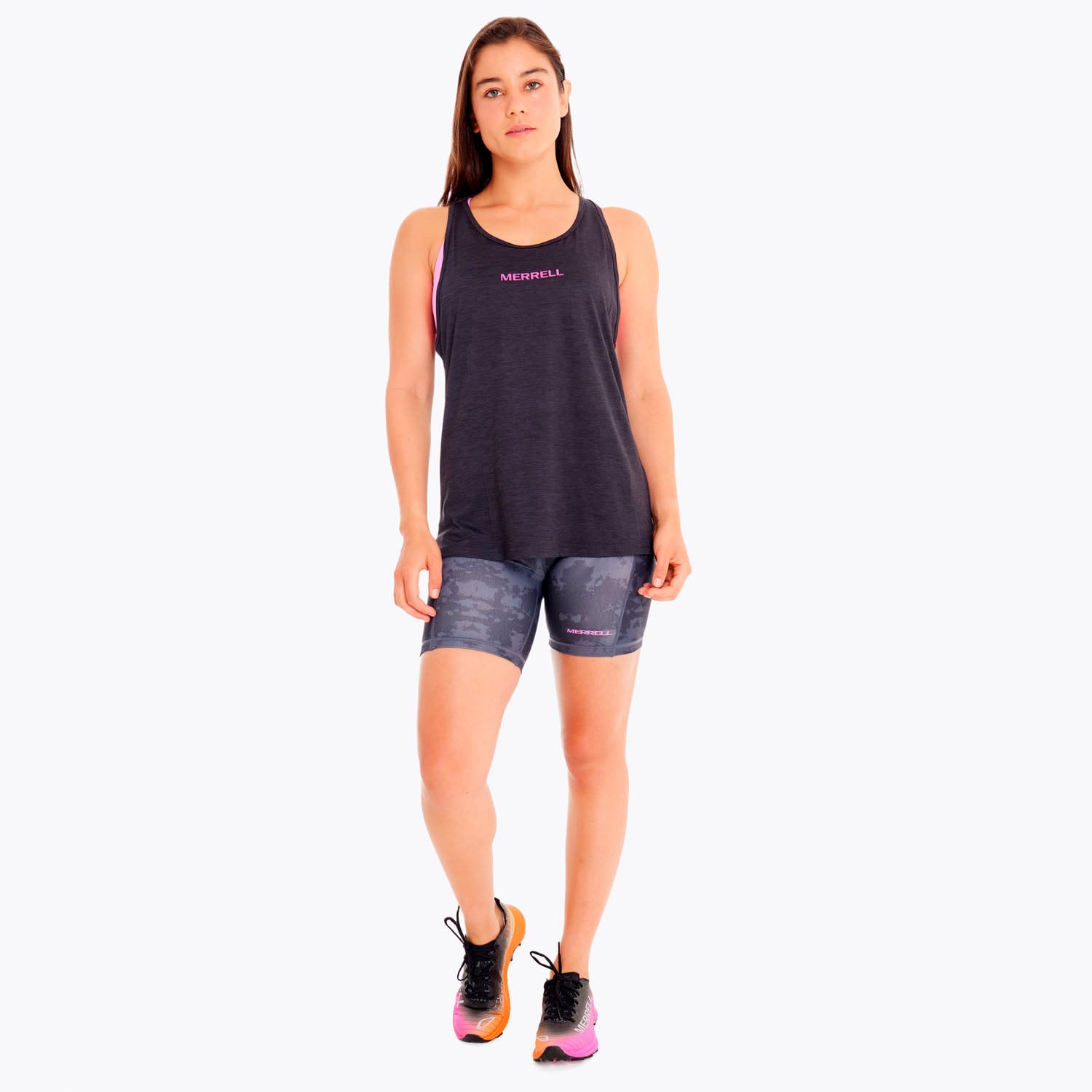 POLERA MUJER TRAIL RUNNING EDIC SKYFIRE NEGRO MERRELL - 5