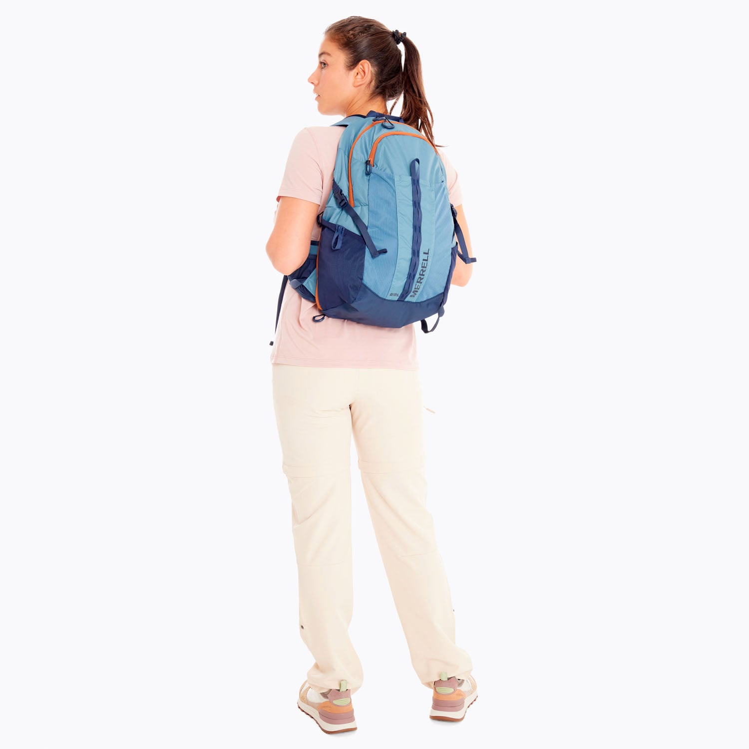 MOCHILA UNISEX CREST 22L DAY PACK AZUL MERRELL - 4
